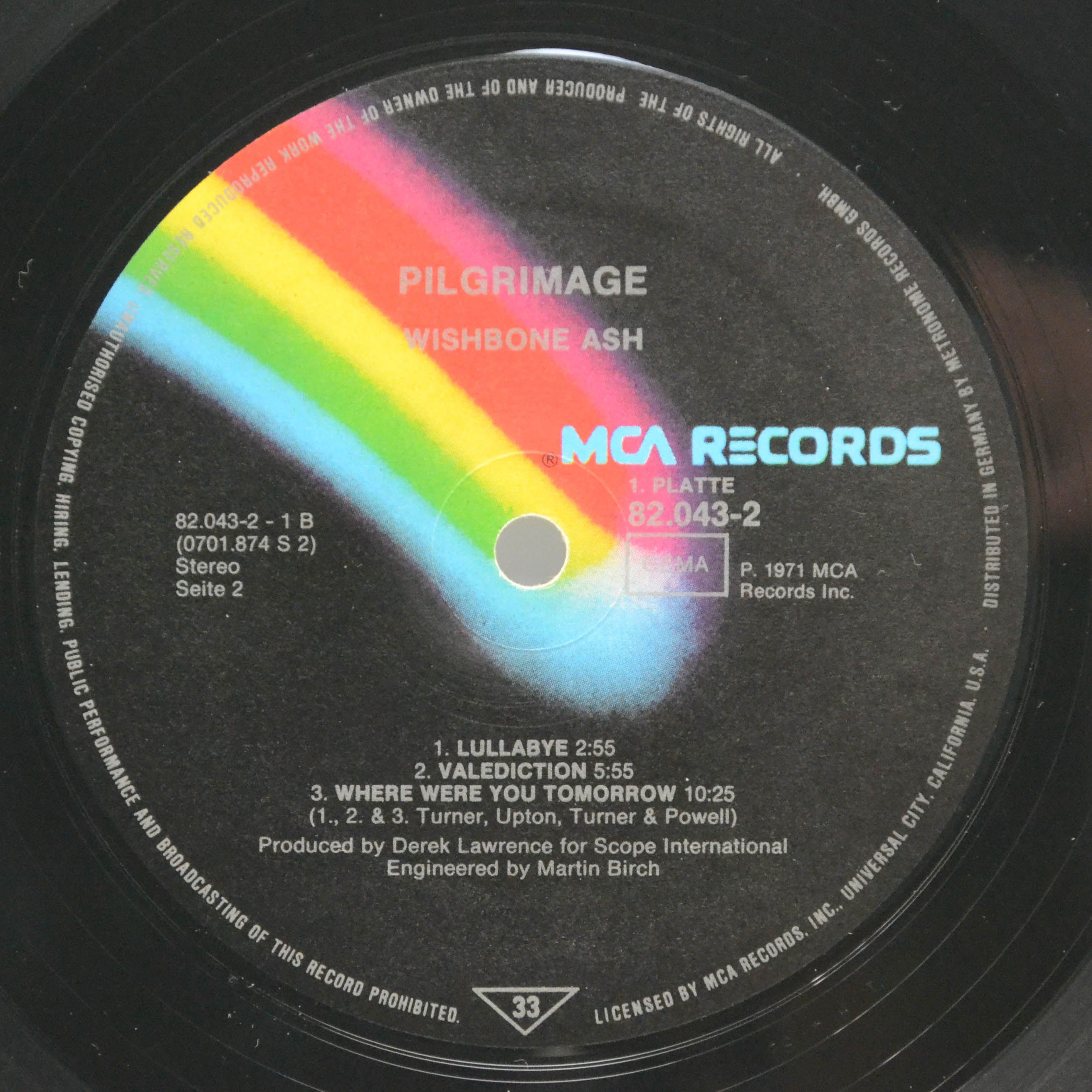 Wishbone Ash — Pilgrimage / Argus (2LP), 1974