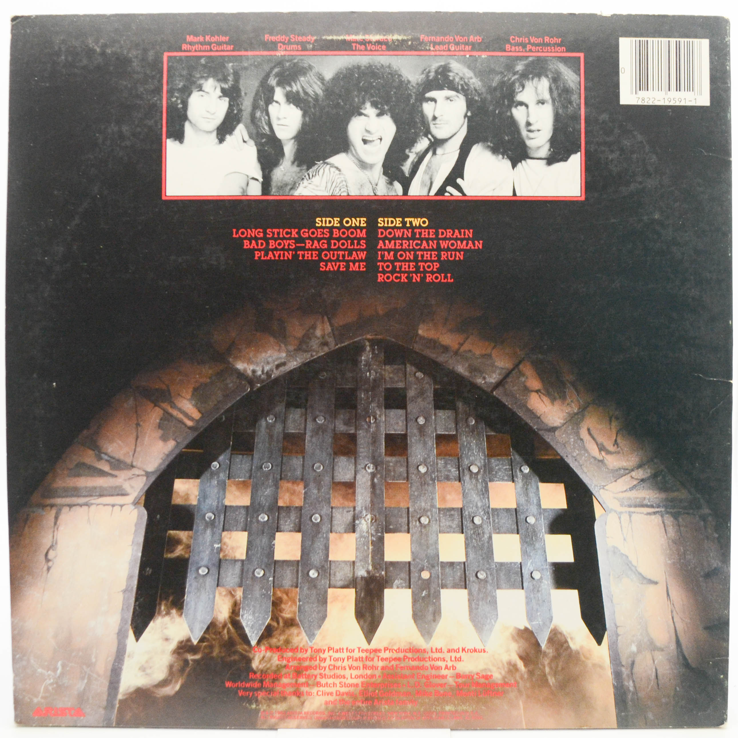 Krokus — One Vice At A Time (USA), 1982