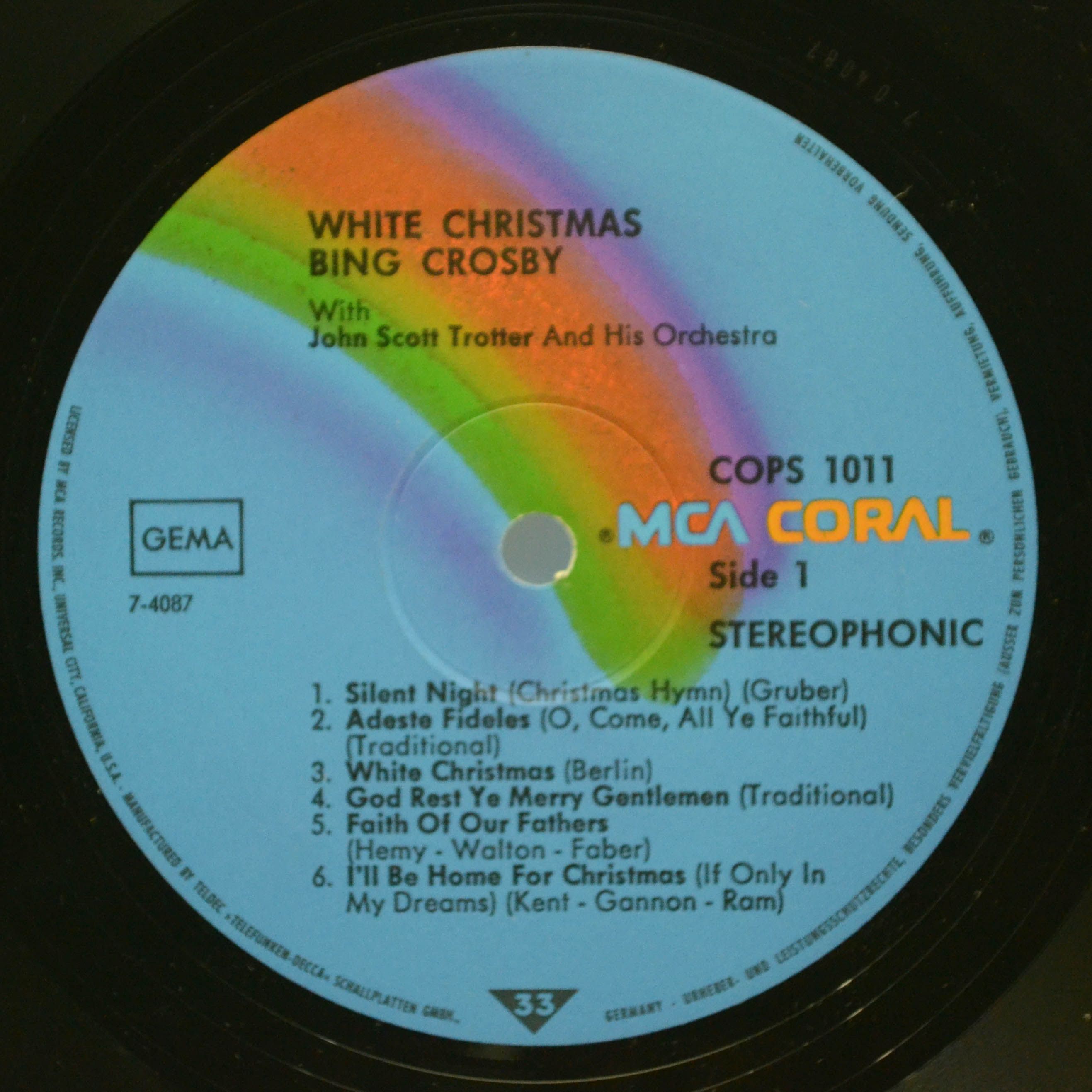 Bing Crosby — White Christmas, 1955