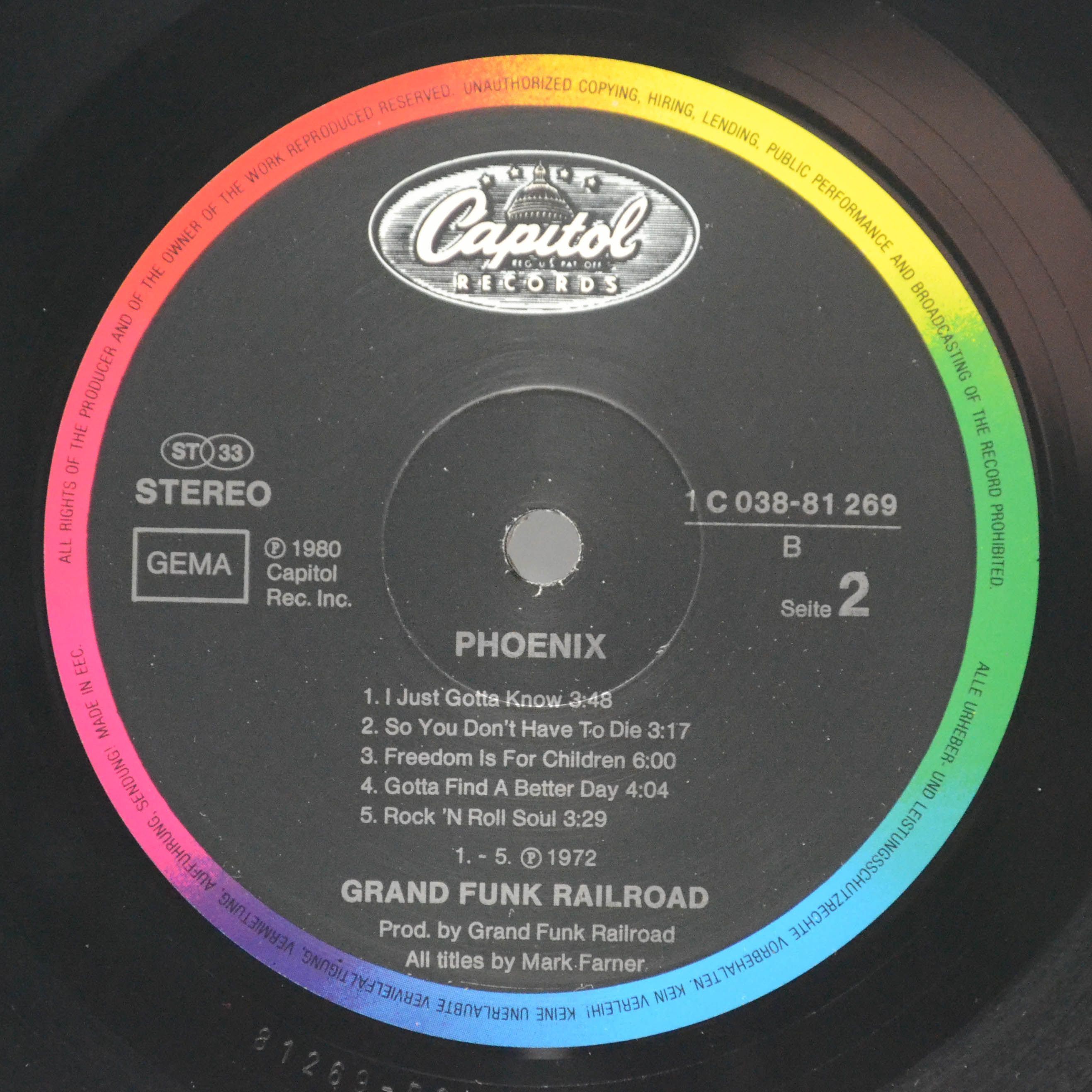 Grand Funk — Phoenix, 1972