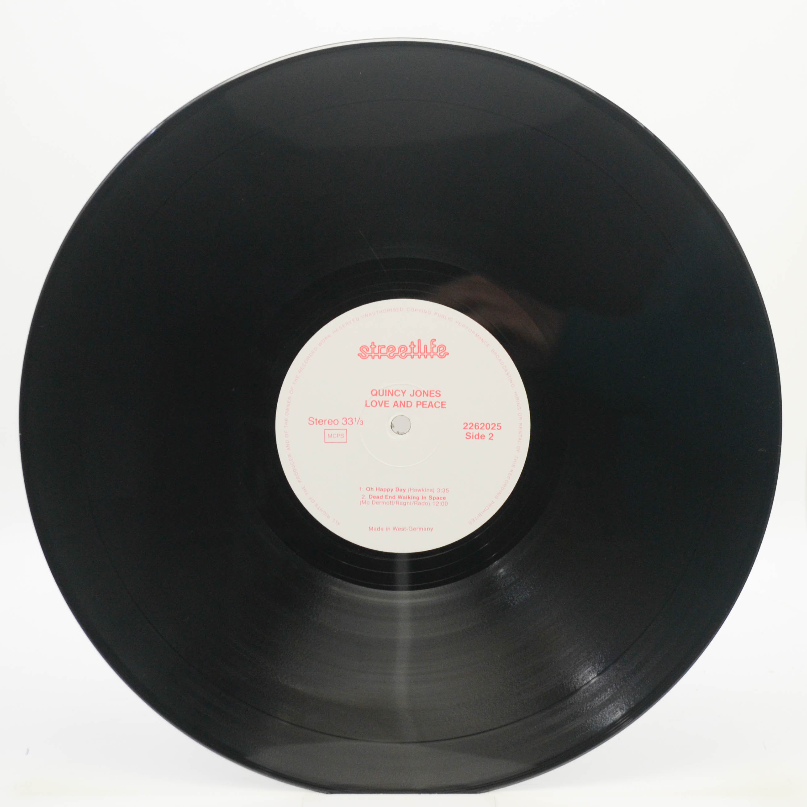 Quincy Jones — Love And Peace, 1987