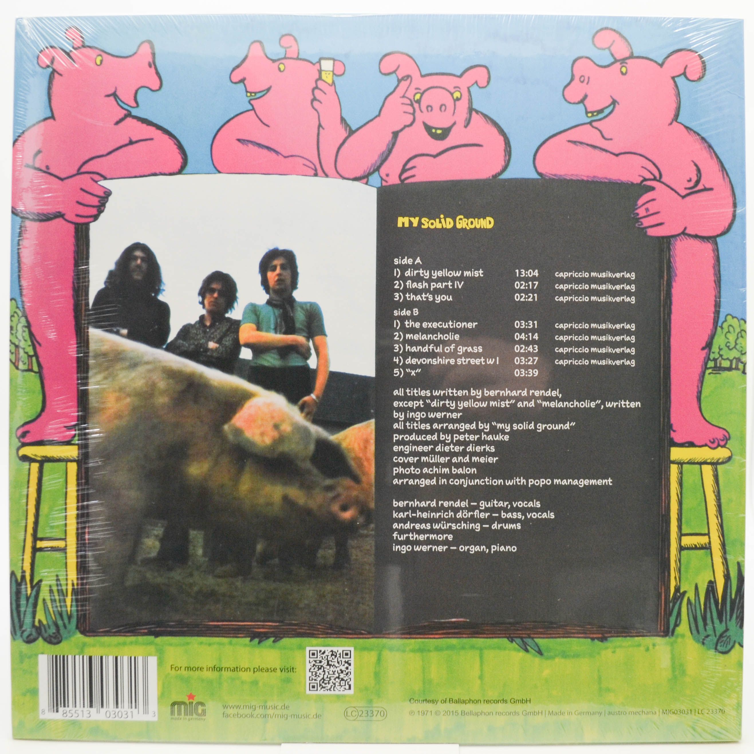 Виниловая пластинка My Solid Ground — My Solid Ground, 1971