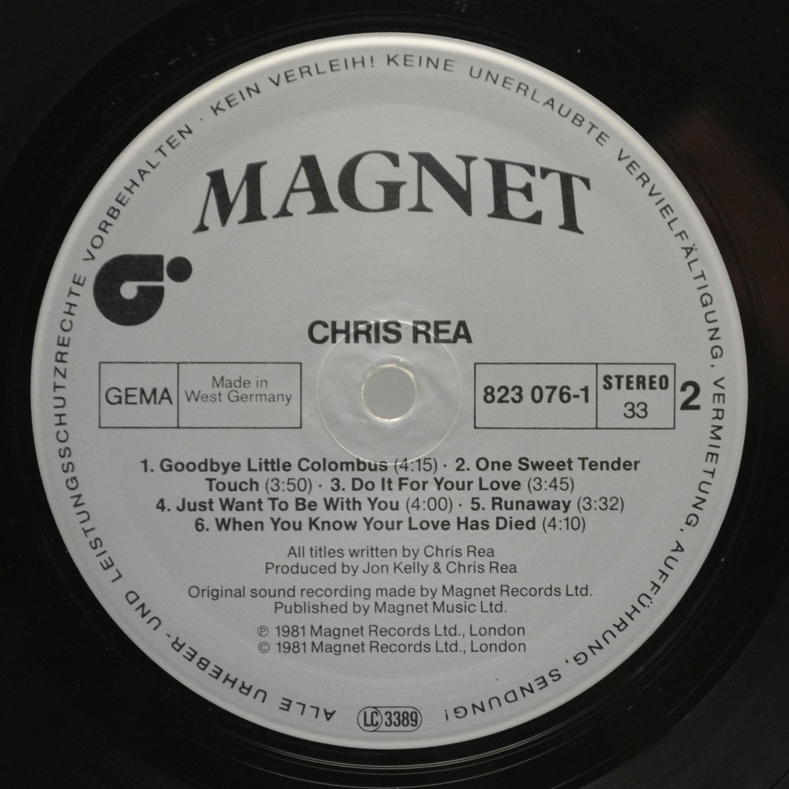 Chris Rea — Chris Rea, 1981