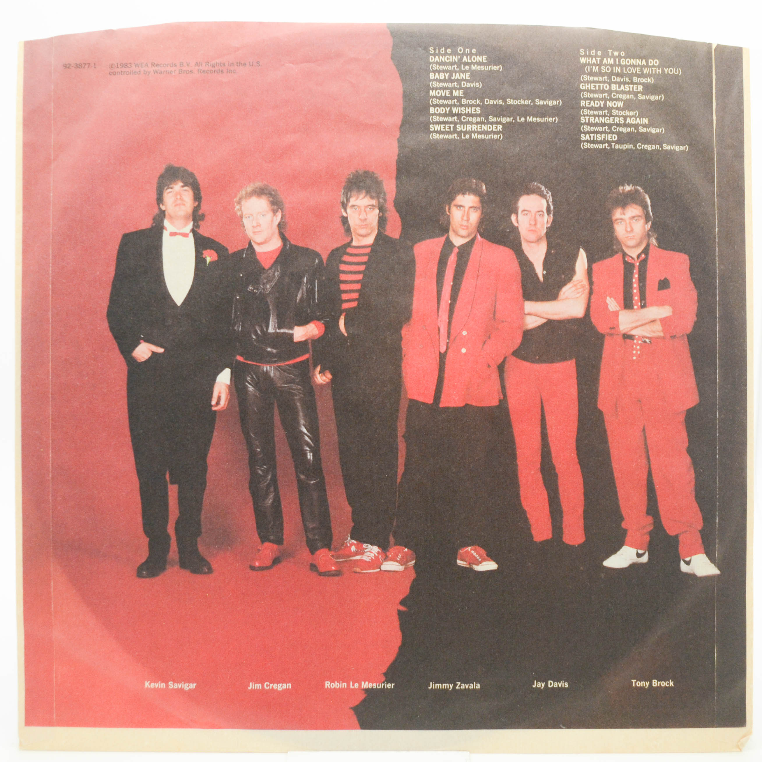 Rod Stewart — Body Wishes, 1983