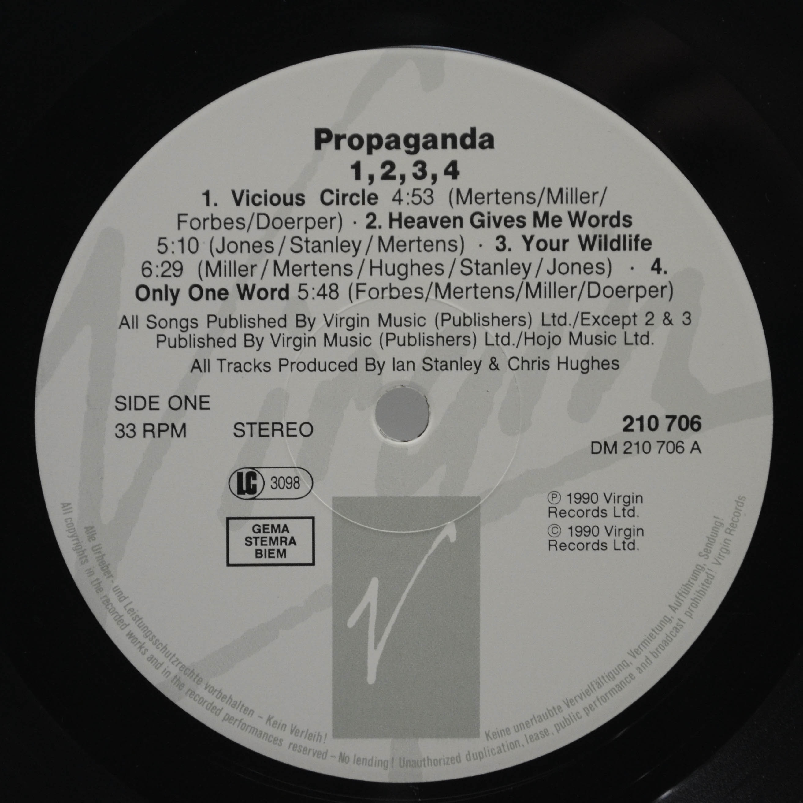 Propaganda — 1234, 1990