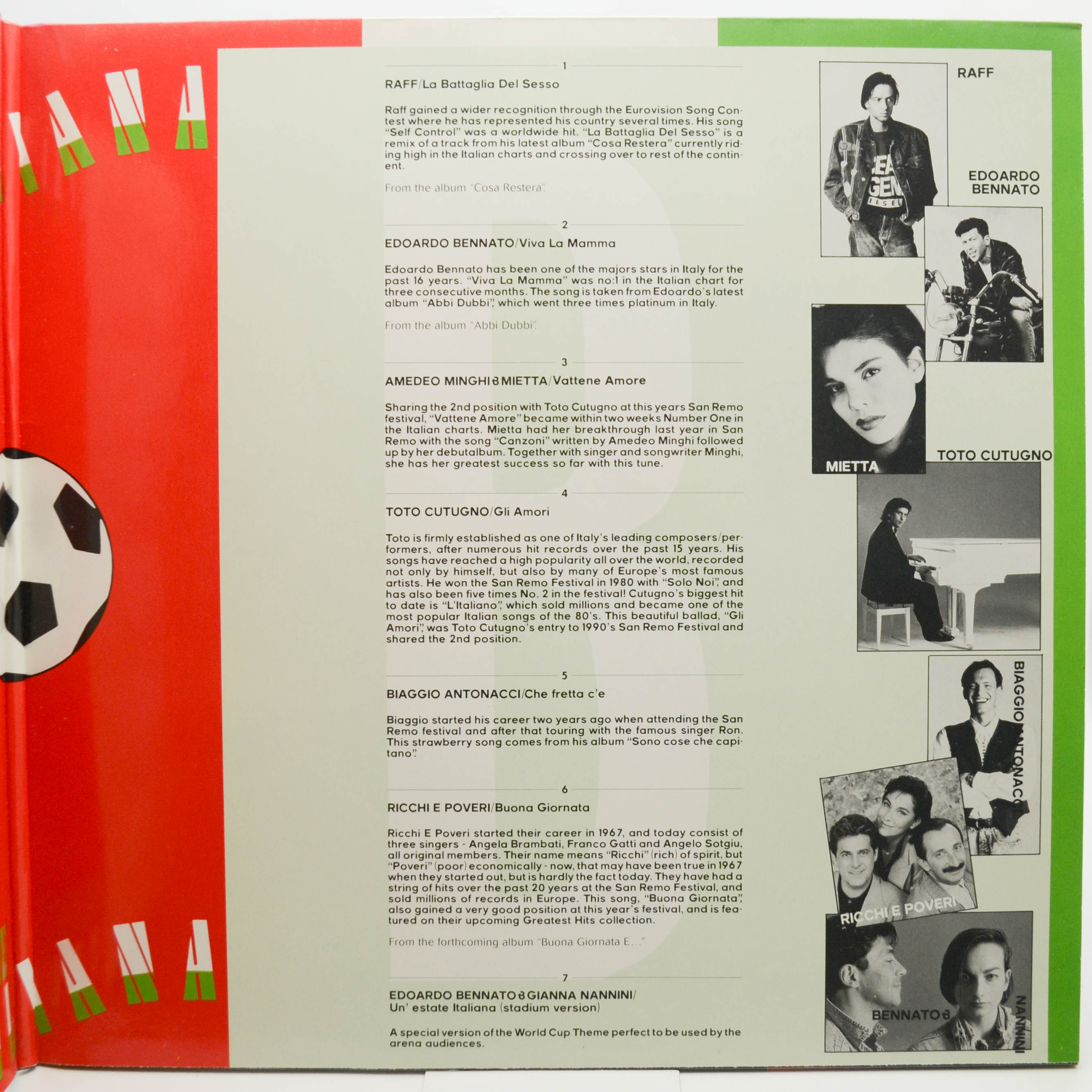 Various — Absolute Italiana, 1990