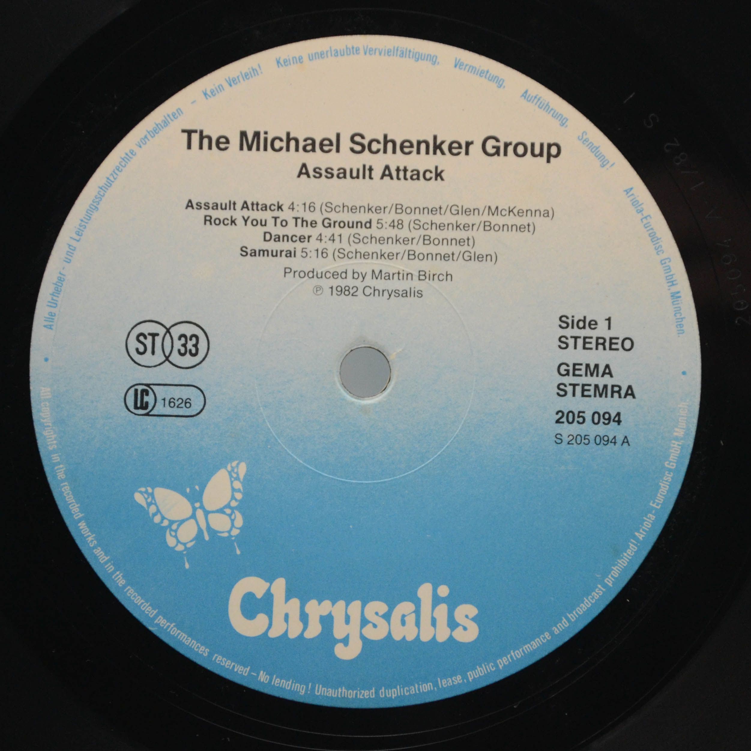 Michael Schenker Group — Assault Attack, 1982