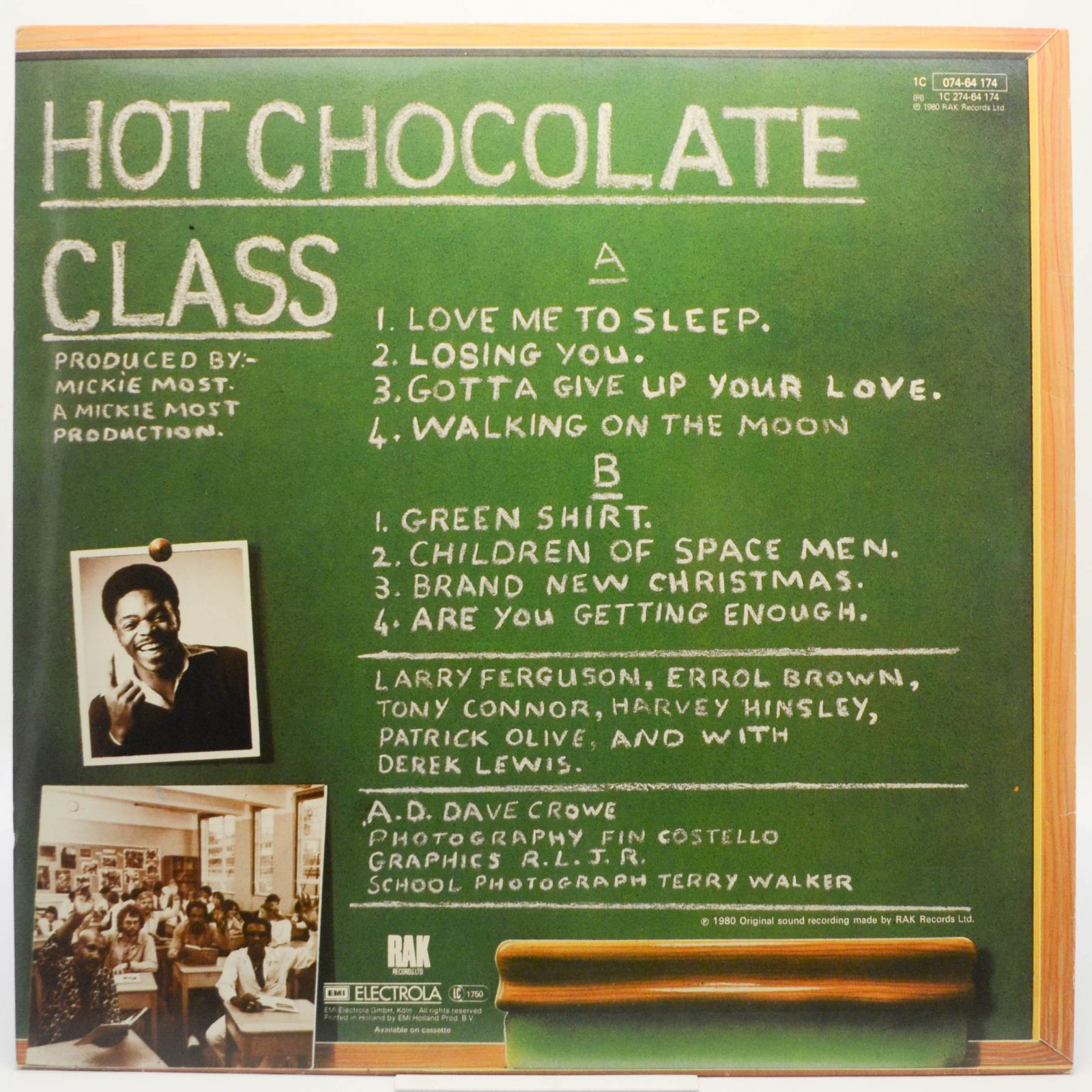 Hot Chocolate — Class, 1980