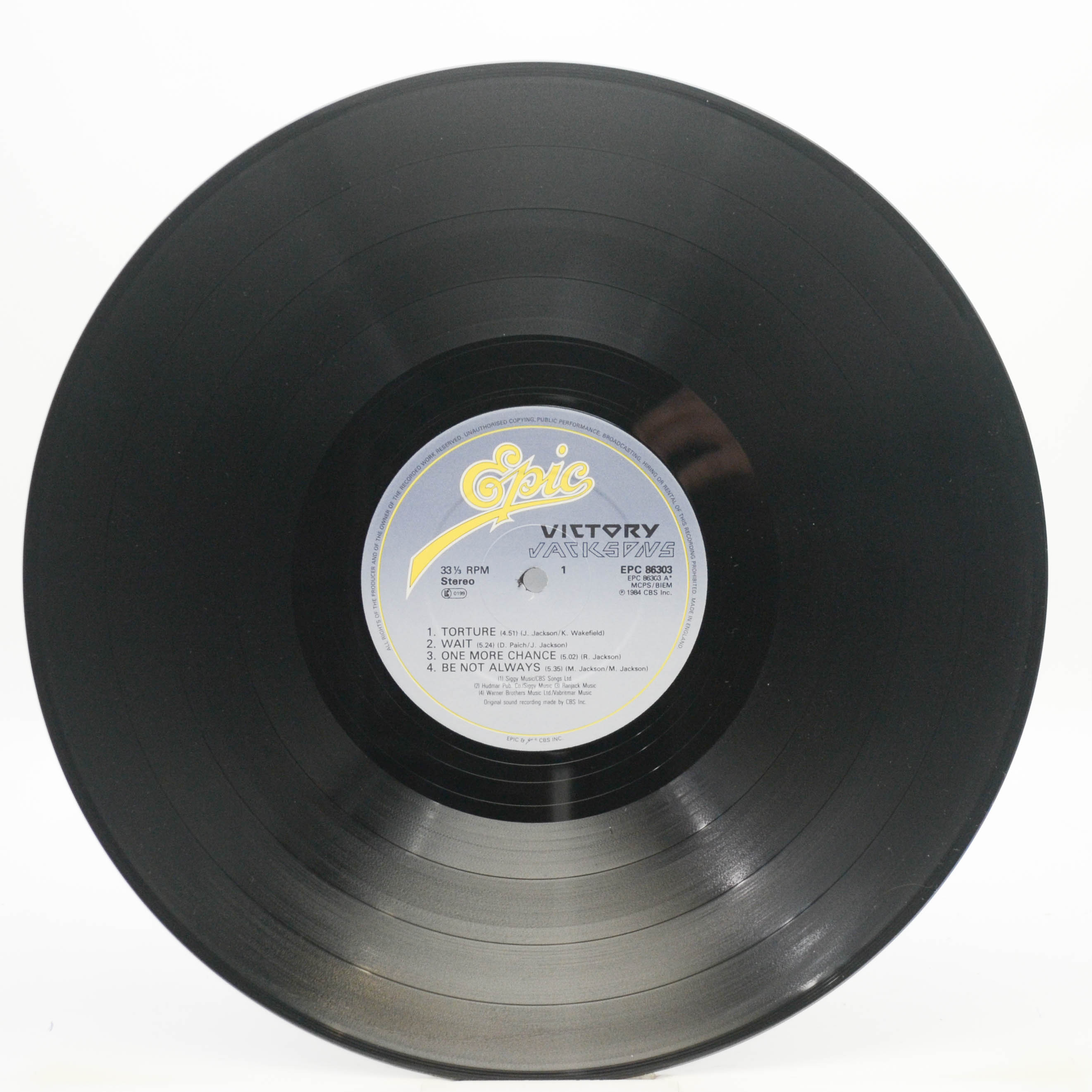 Jacksons — Victory (UK), 1984