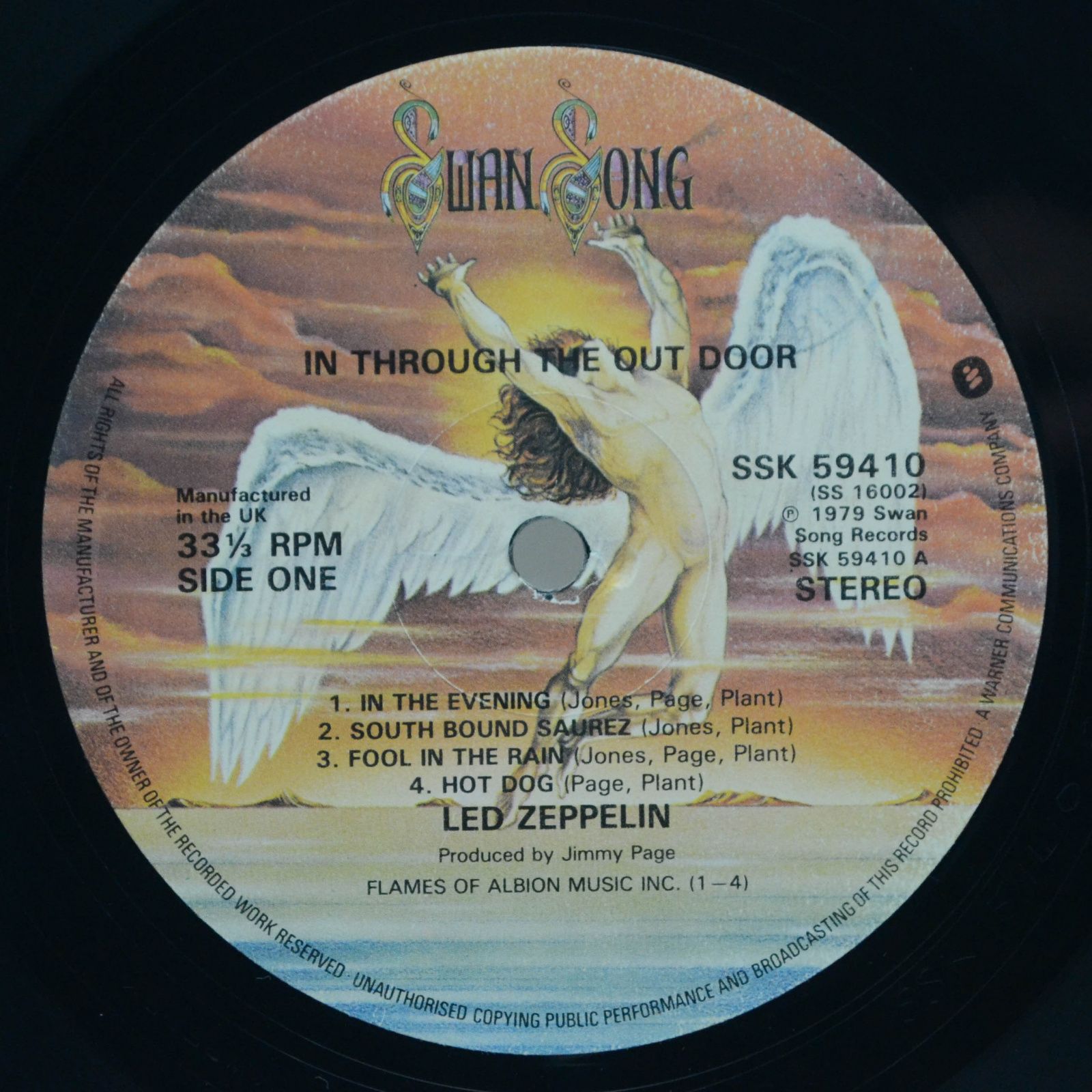 Led Zeppelin — In Through The Out Door (UK), 1979