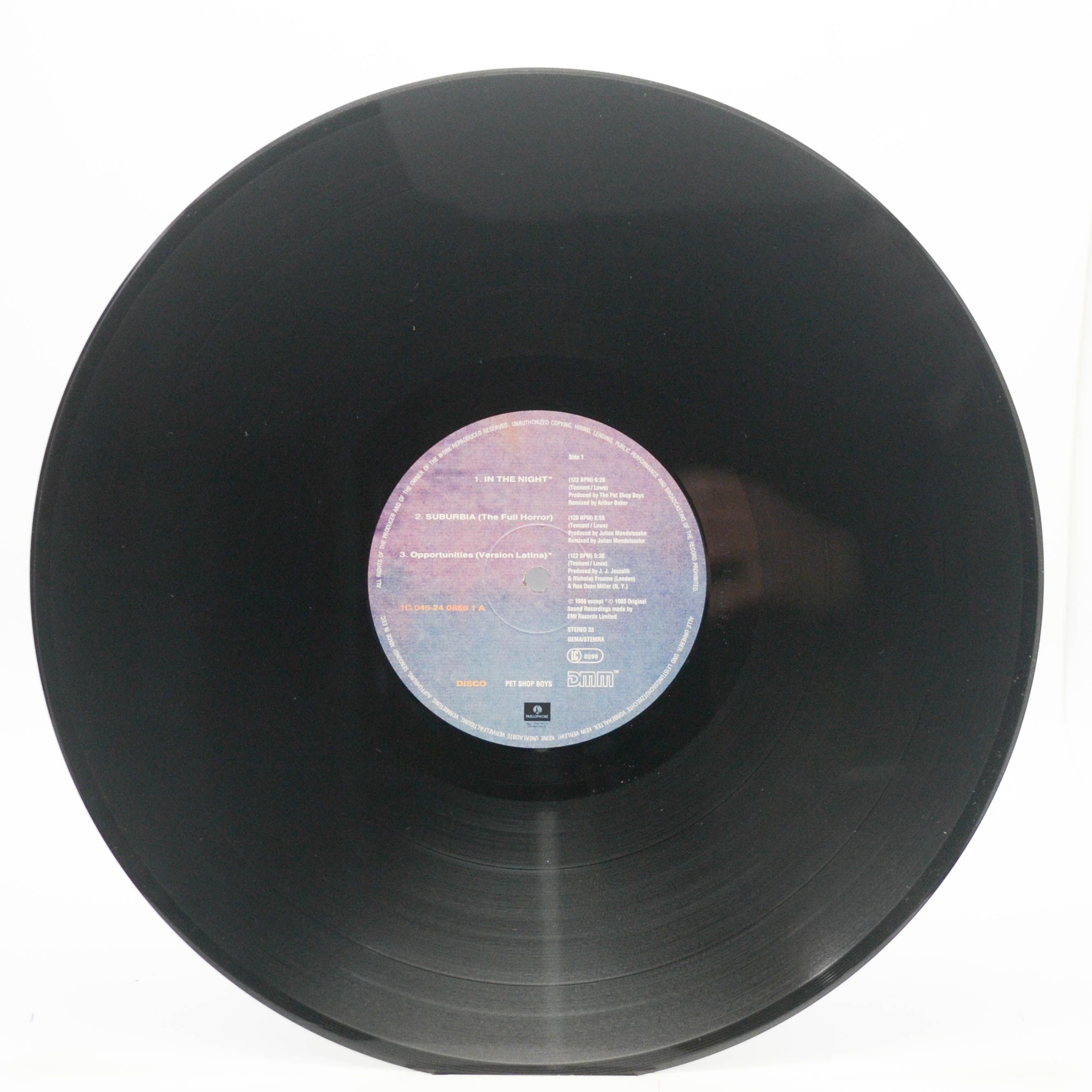 Pet Shop Boys — Disco, 1986