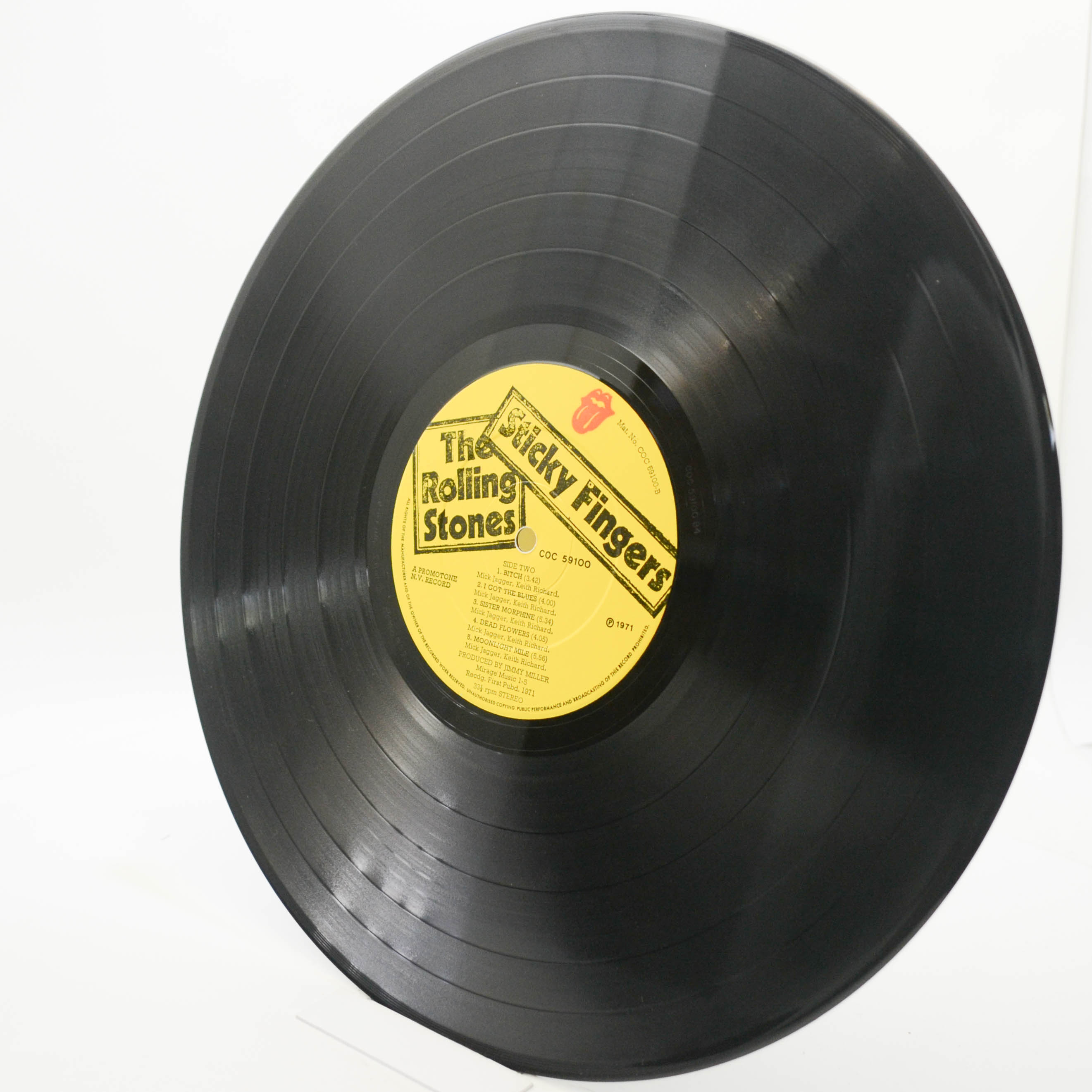 Rolling Stones — Sticky Fingers (1-st, UK), 1971