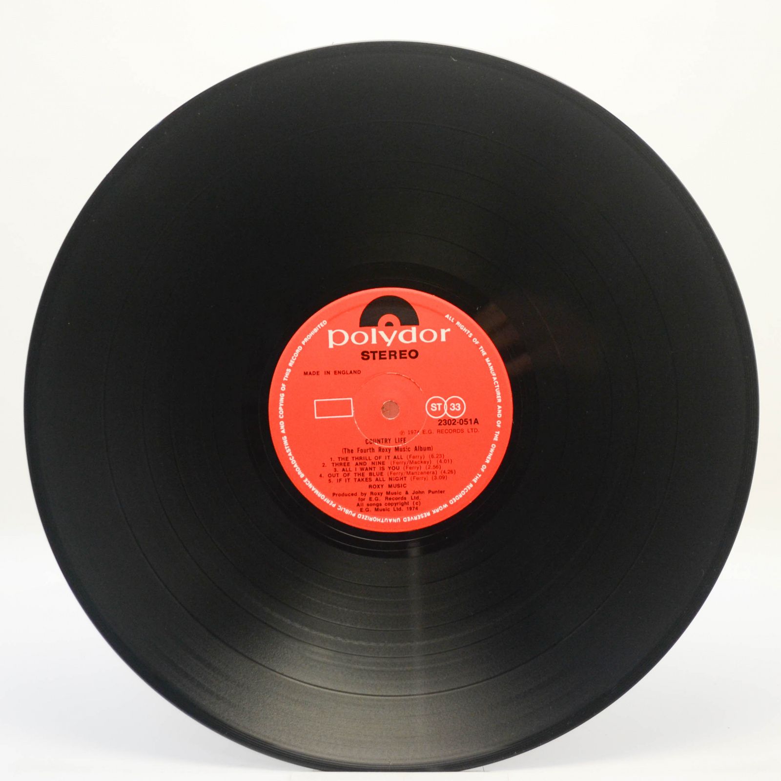 Roxy Music — Country Life (UK), 1974
