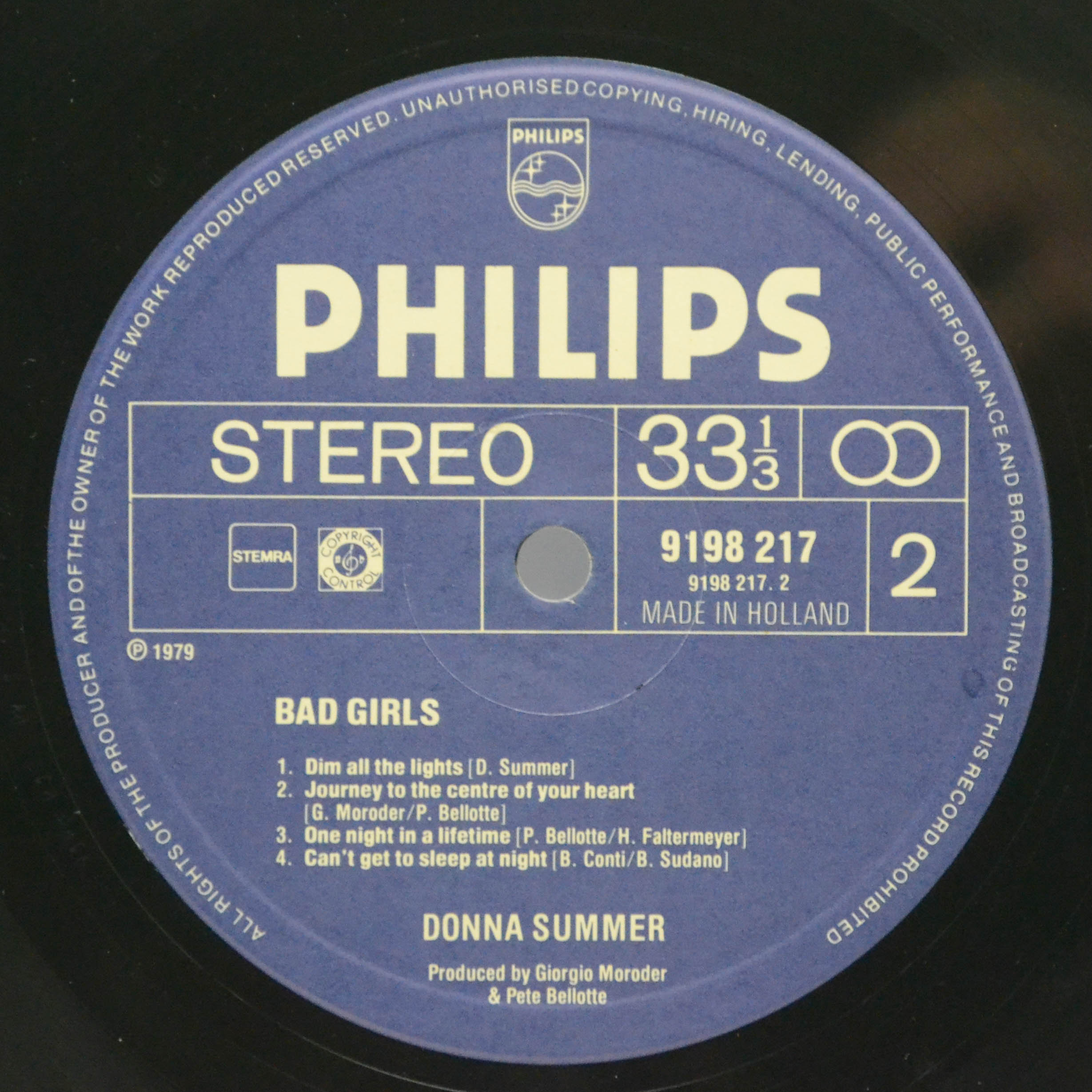 Виниловая пластинка Donna Summer — Bad Girls (2LP), 1979