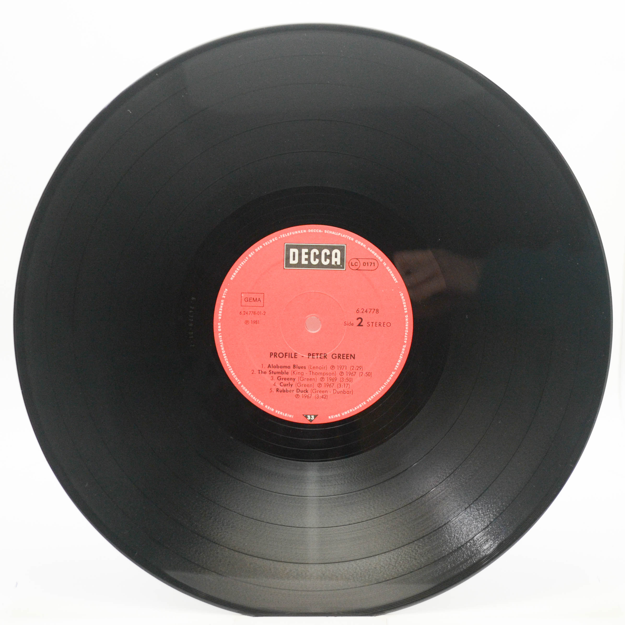 Peter Green — Peter Green, 1981