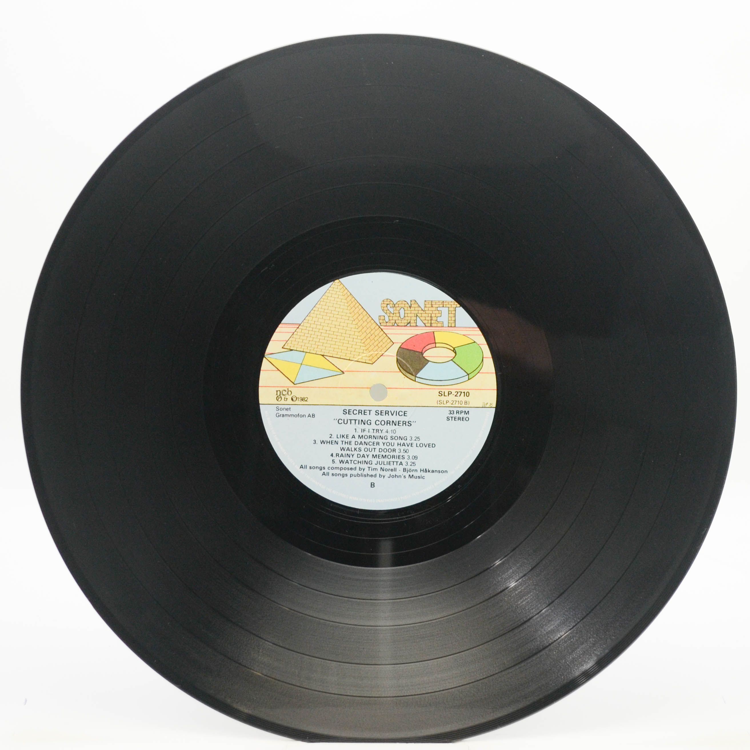 Secret Service — Cutting Corners (1-st, Sweden), 1982