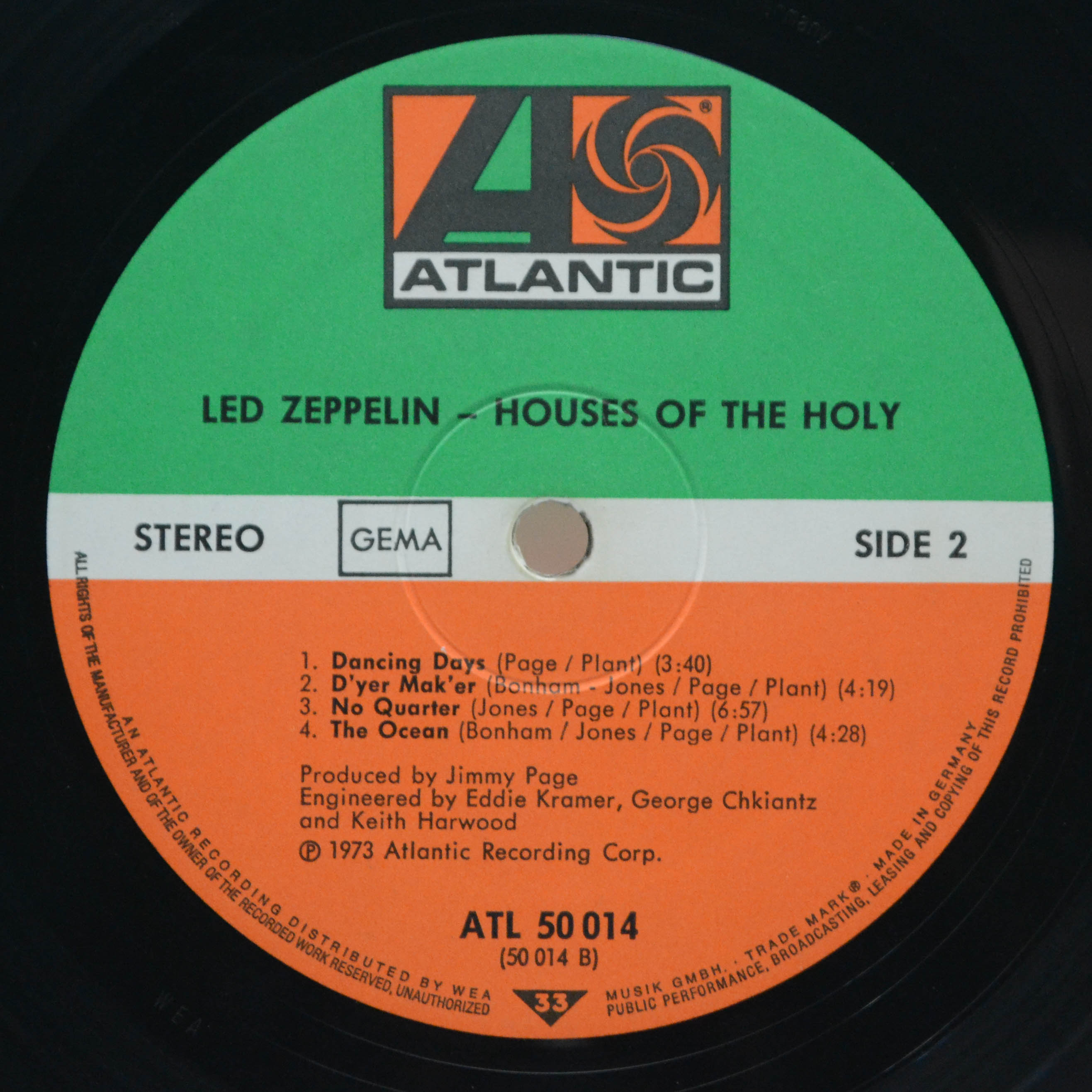 Led Zeppelin — Houses Of The Holy, 1973