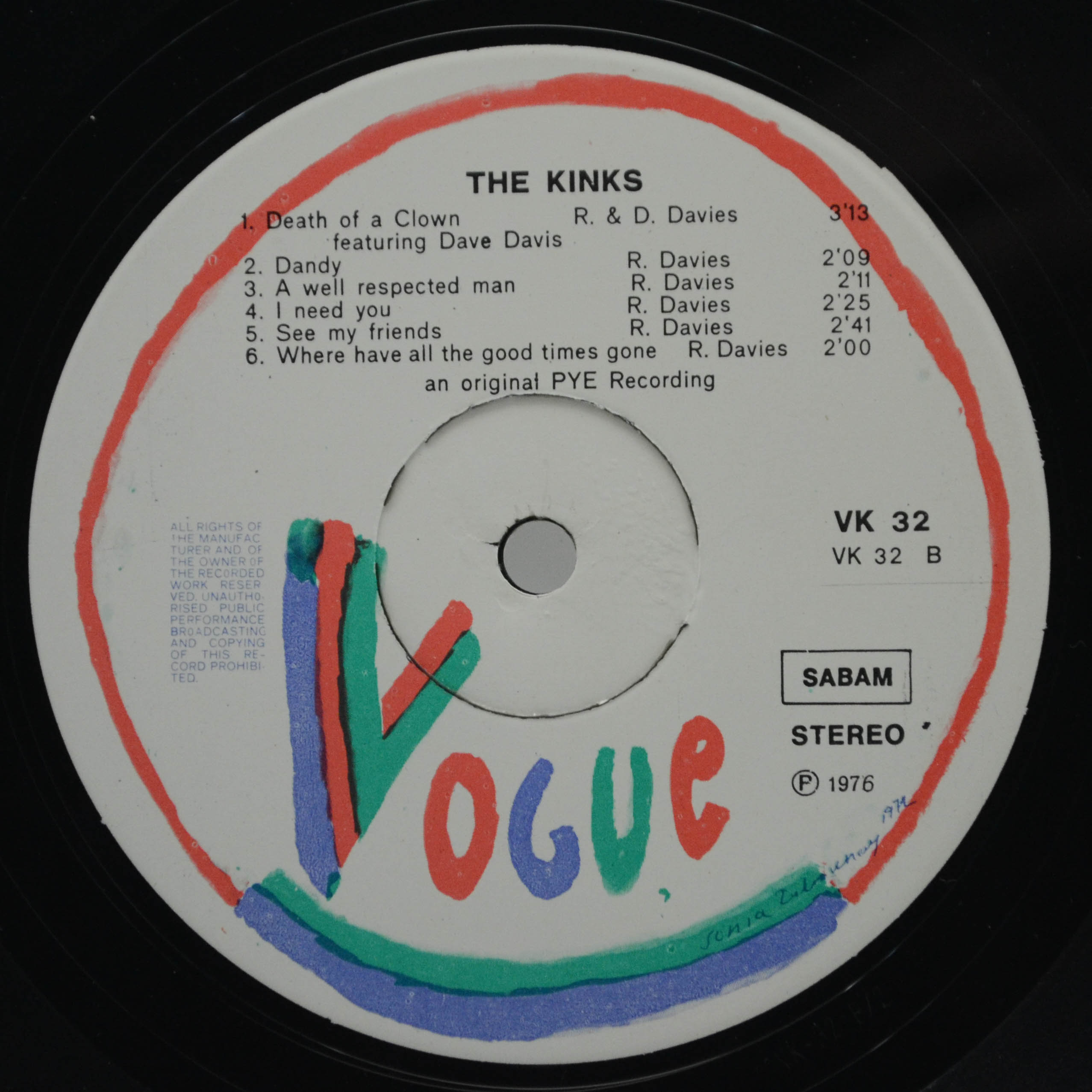 Kinks — The Kinks, 1976