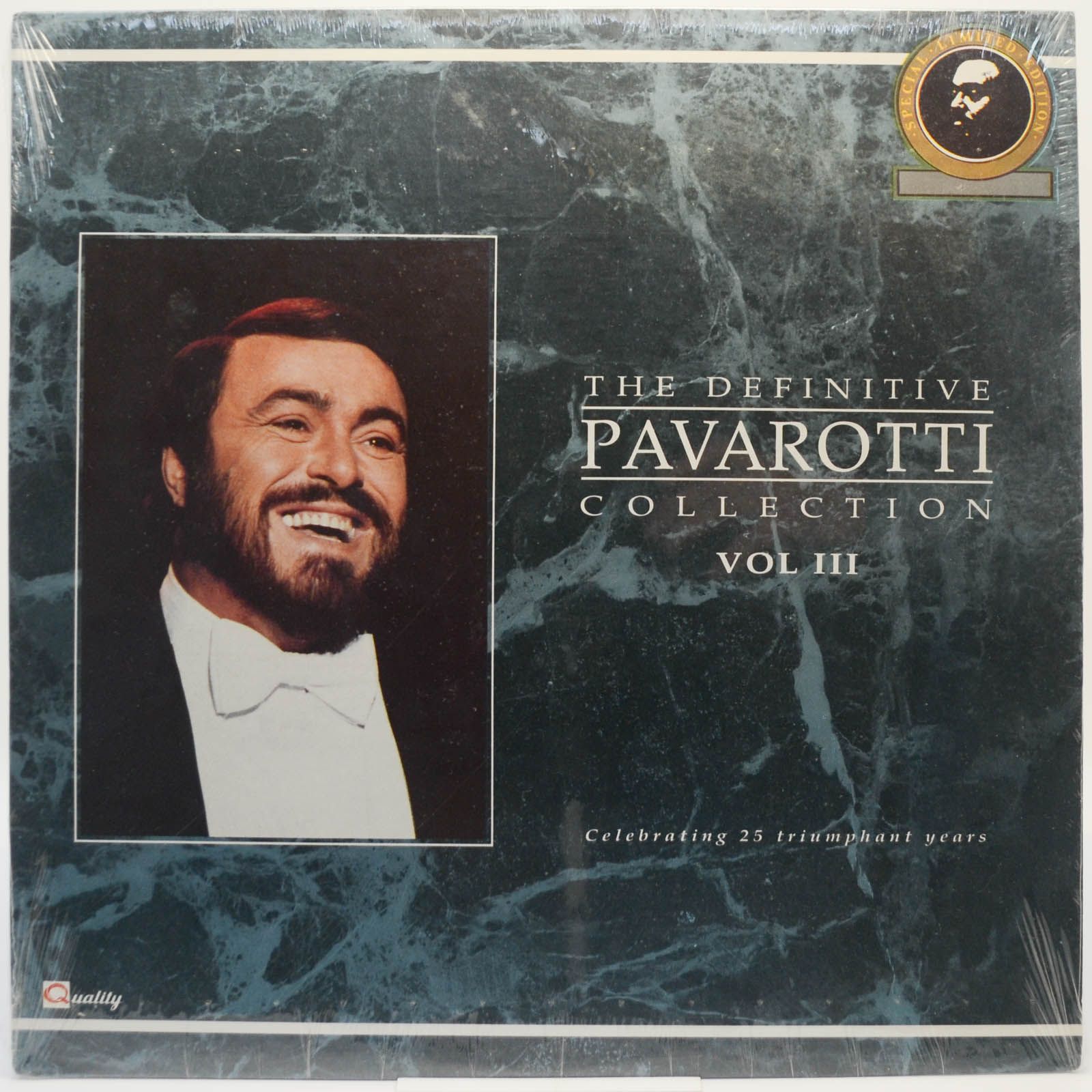 Luciano Pavarotti — The Definitive Pavarotti: Collection Vol 3 (USA), 1988