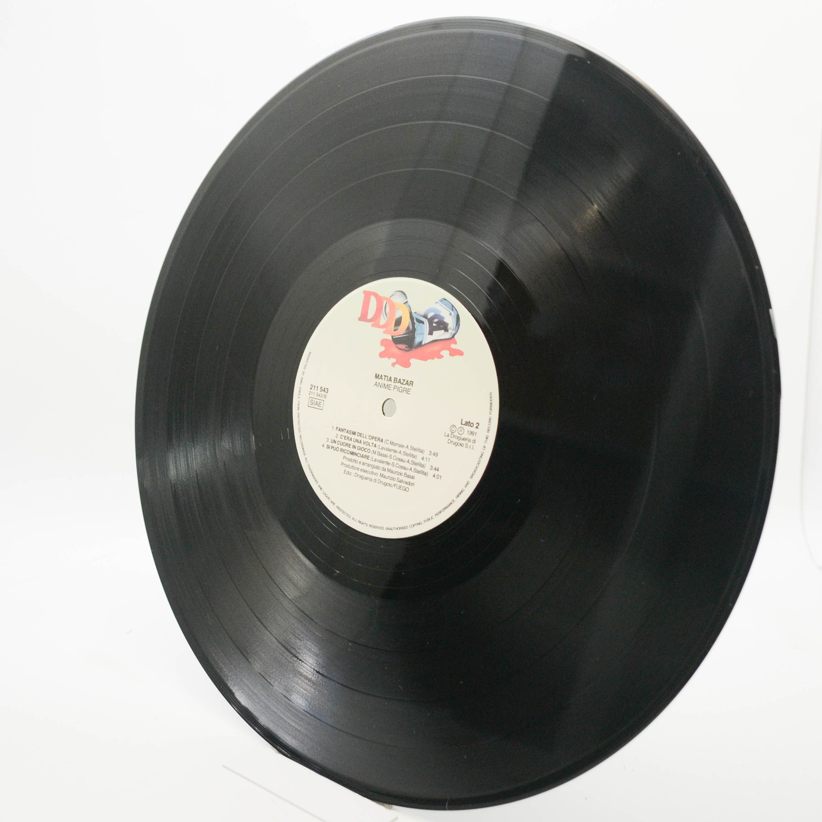 Matia Bazar — Anime Pigre (1-st, Italy), 1991