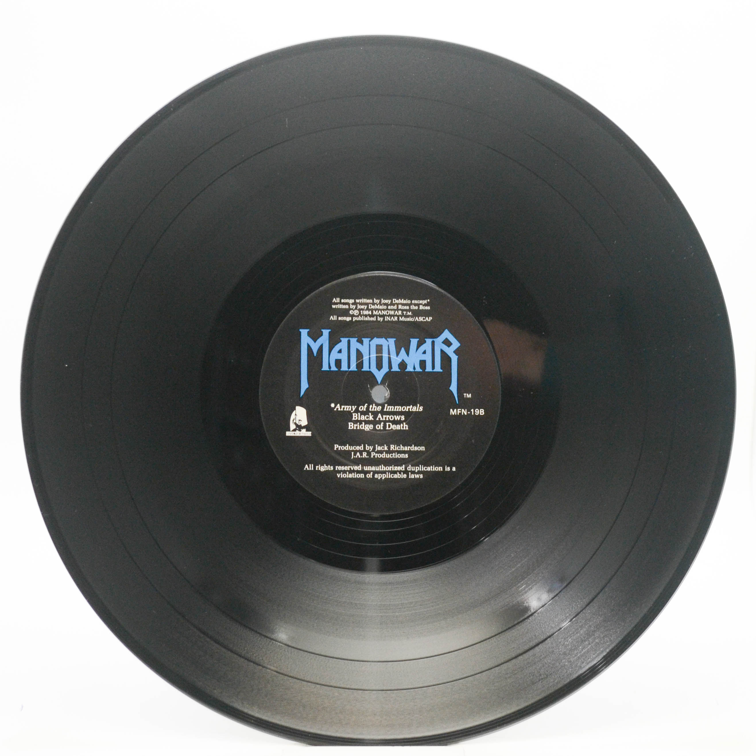 Manowar — Hail To England (UK), 1984