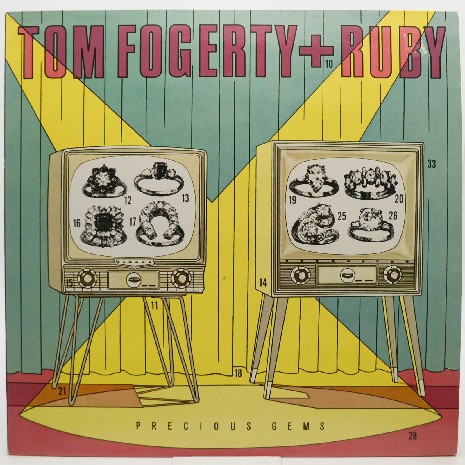 Виниловая пластинка Tom Fogerty + Ruby — Precious Gems, 1984