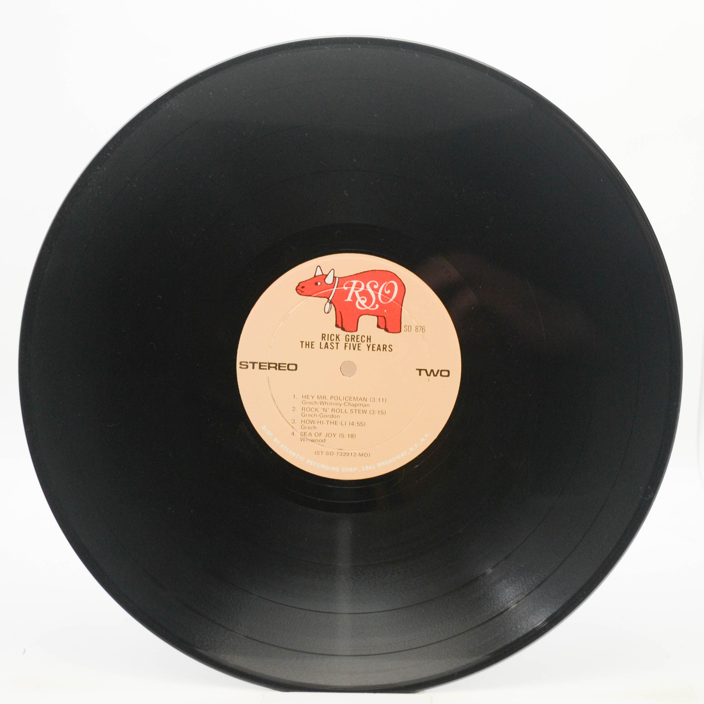 Виниловая пластинка Rick Grech — The Last Five Years (USA), 1973