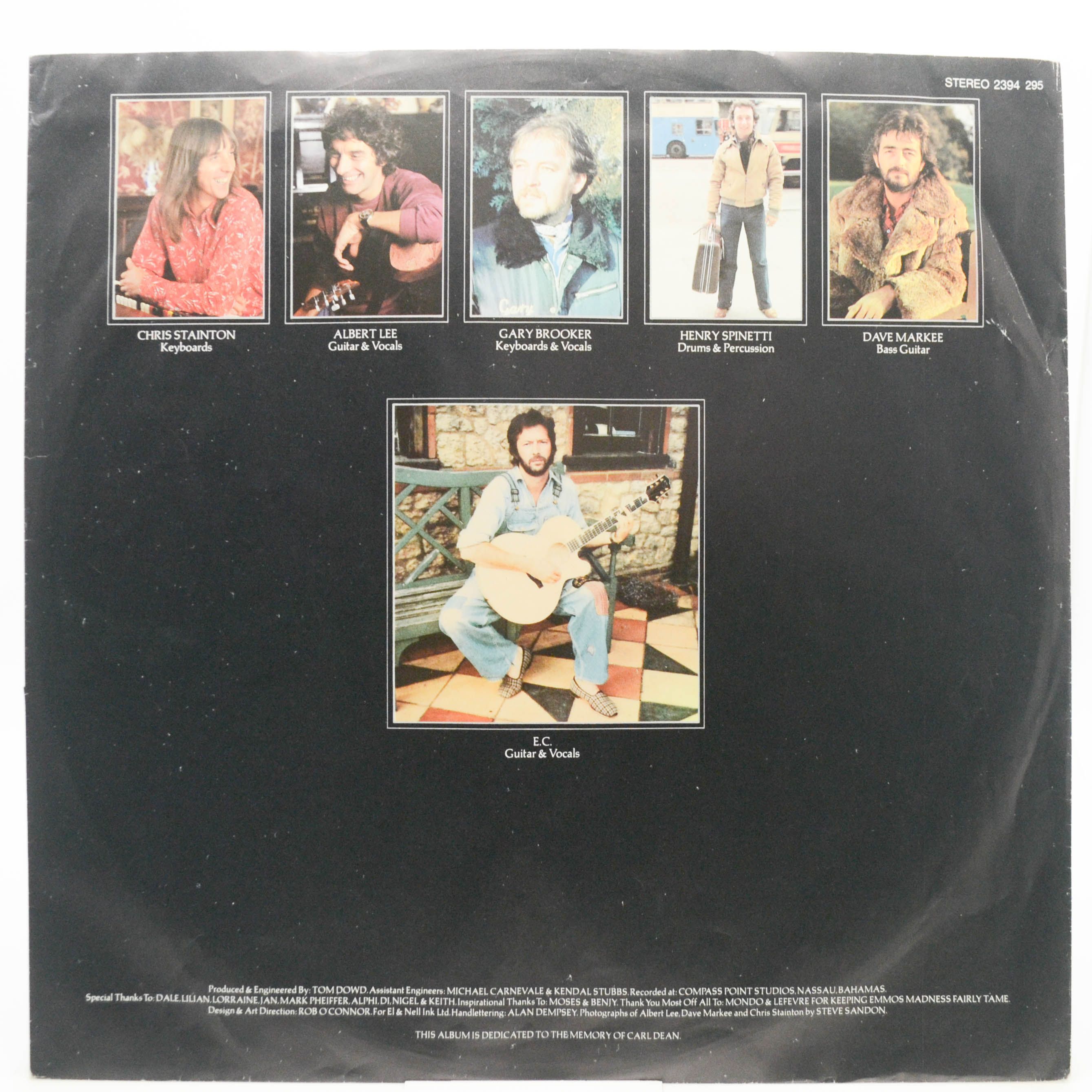 Eric Clapton — Another Ticket, 1981