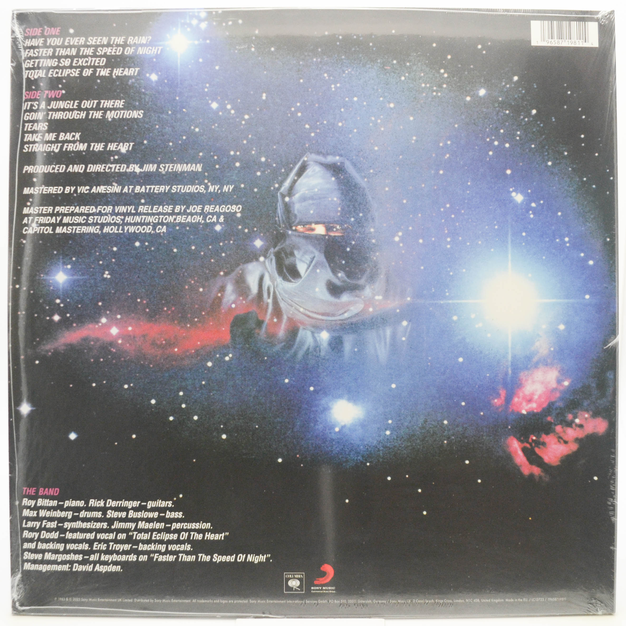 Bonnie Tyler — Faster Than The Speed Of Night, 1983