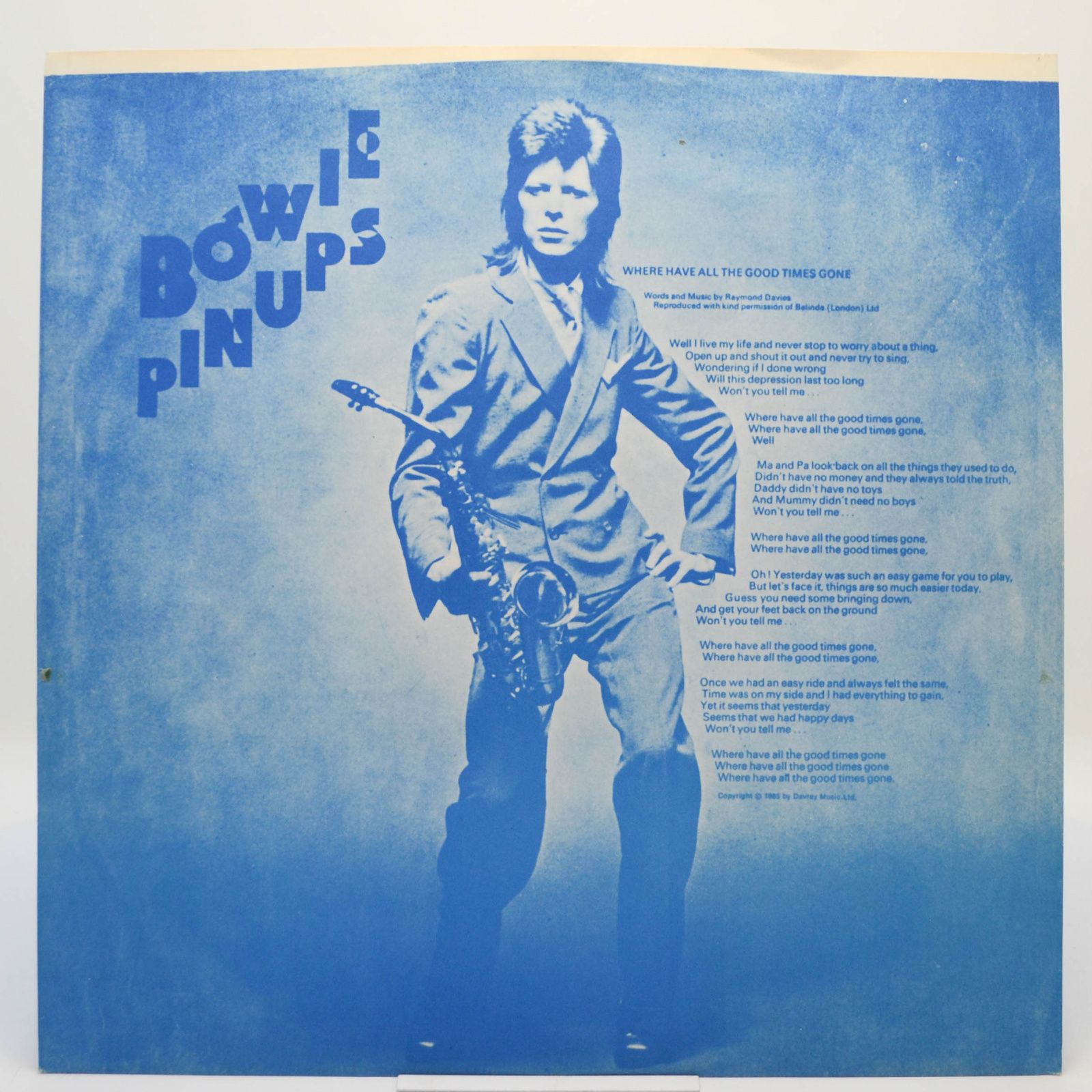 David Bowie — Pinups, 1973