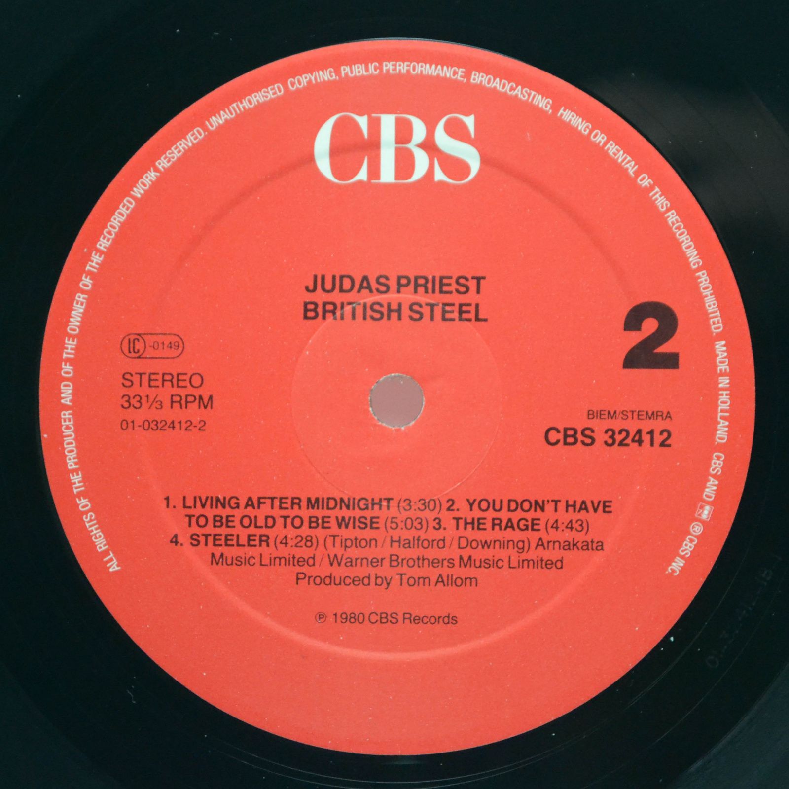 Judas Priest — British Steel, 1980