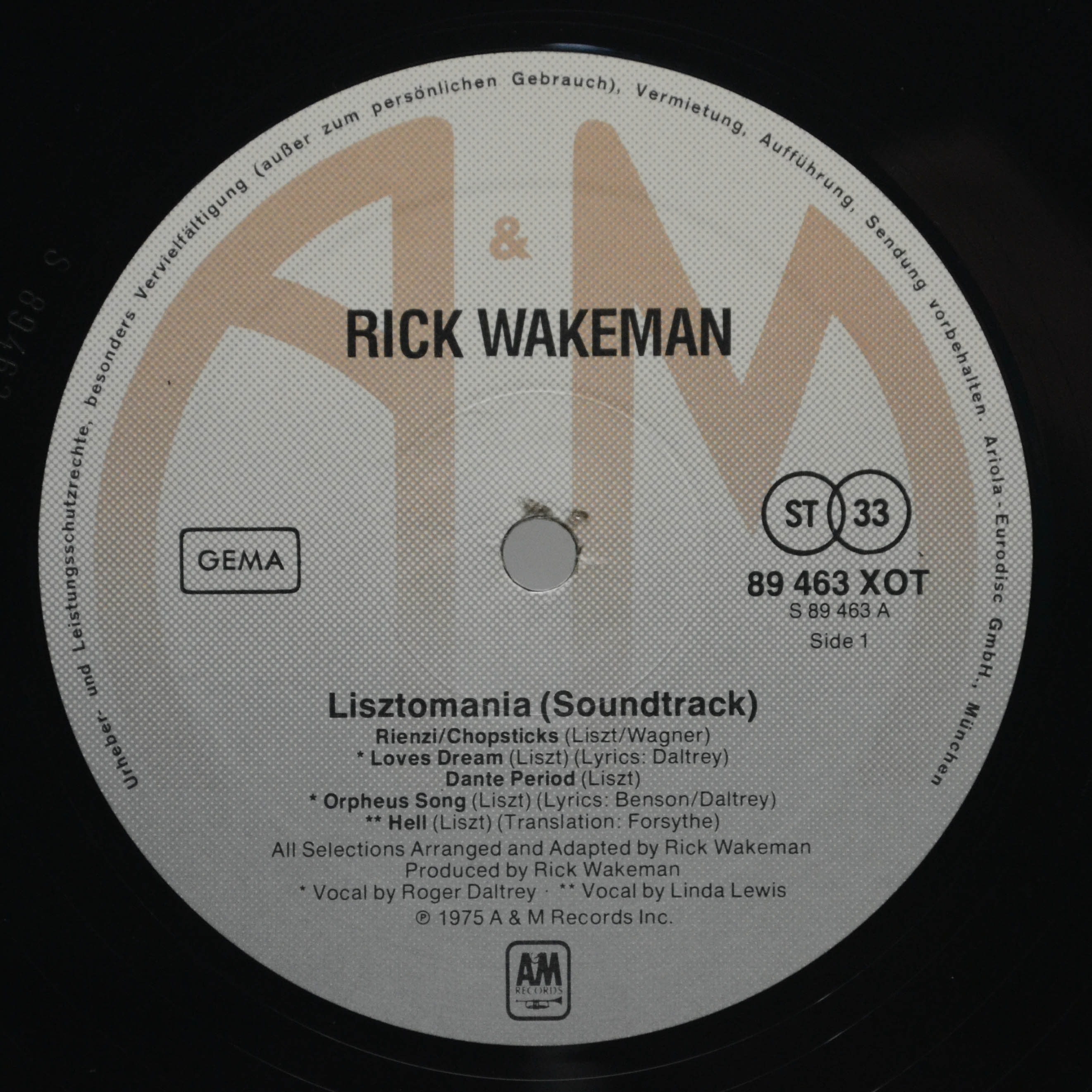 Rick Wakeman — Lisztomania, 1975