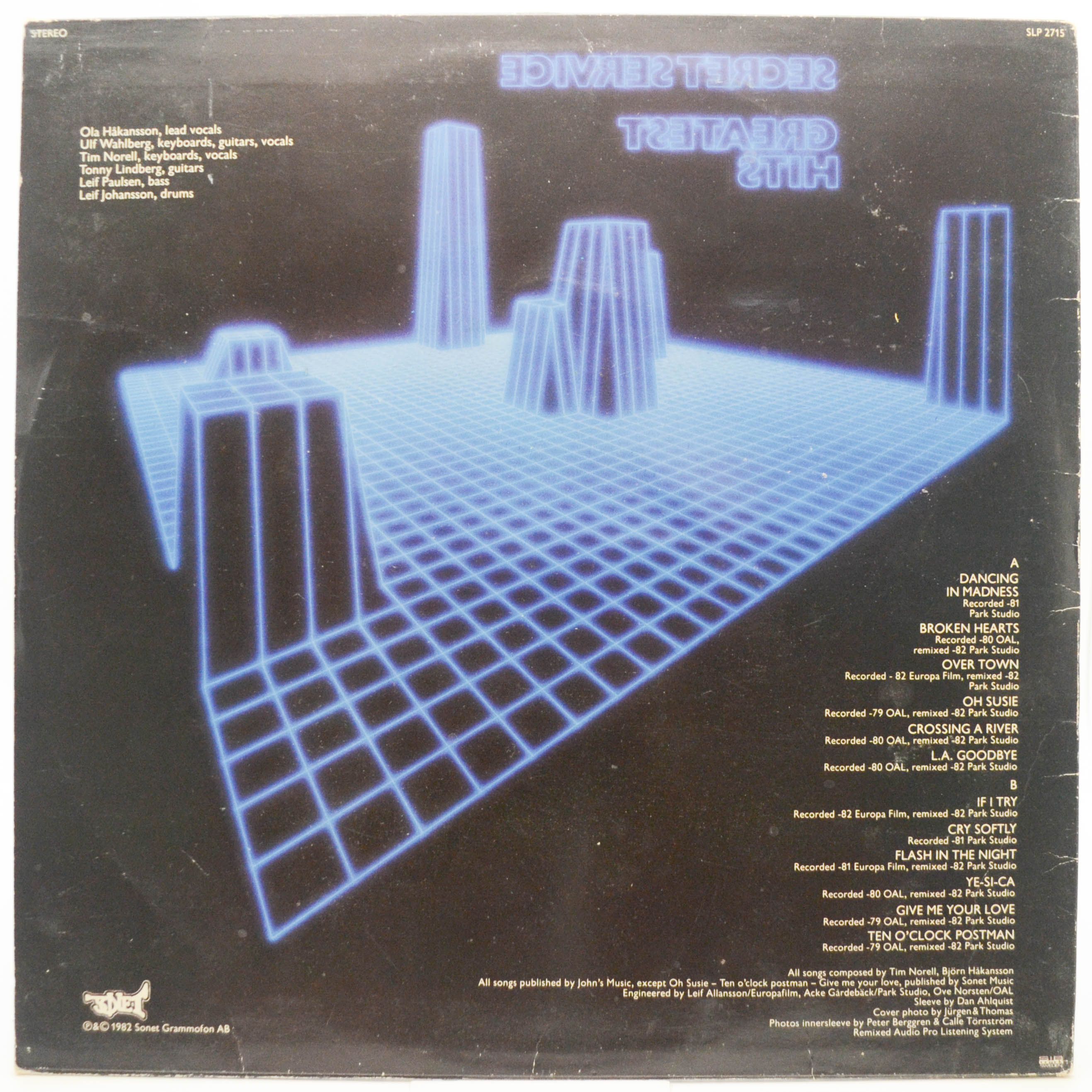 Secret Service — Greatest Hits, 1982