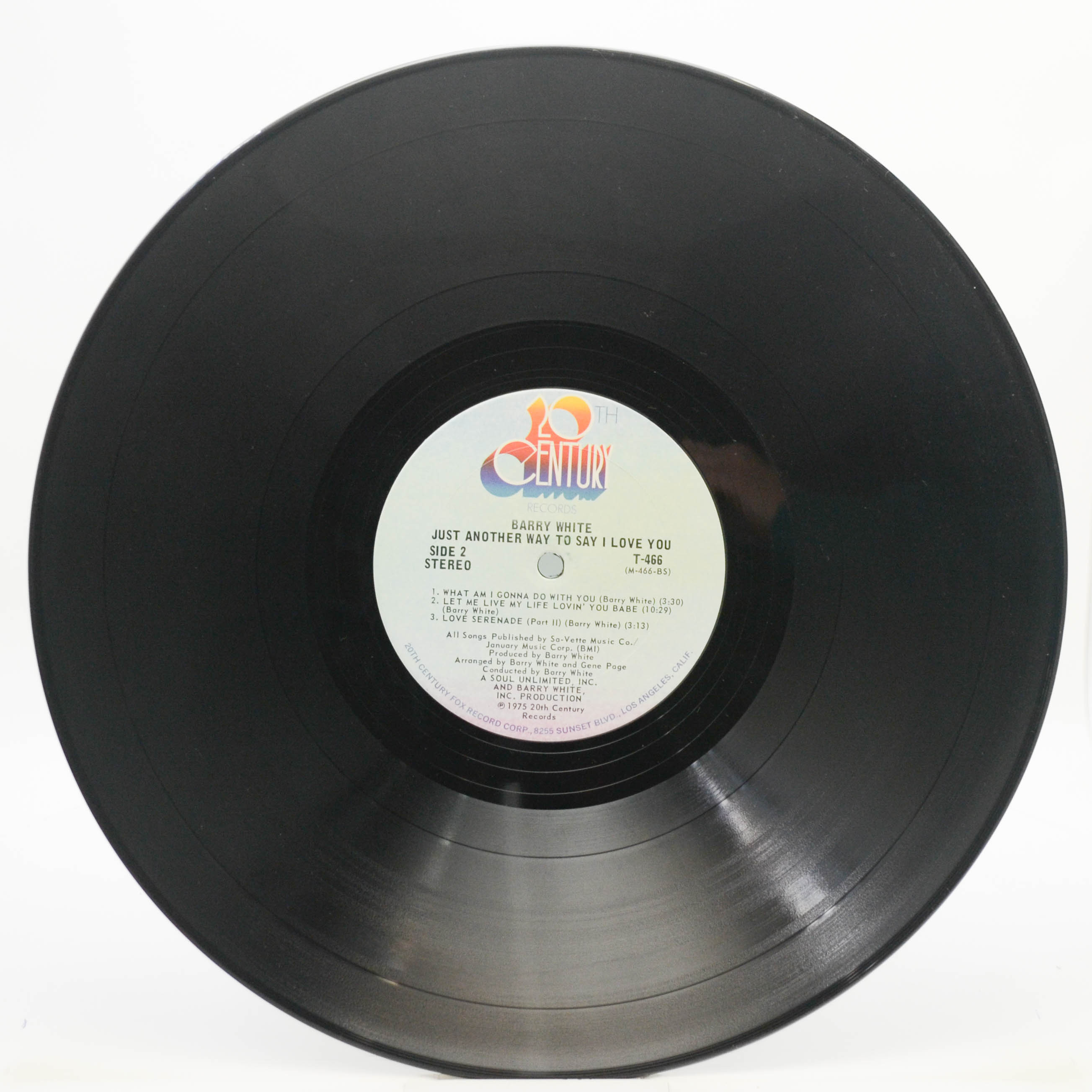 Barry White — Just Another Way To Say I Love You (1-st, USA), 1975