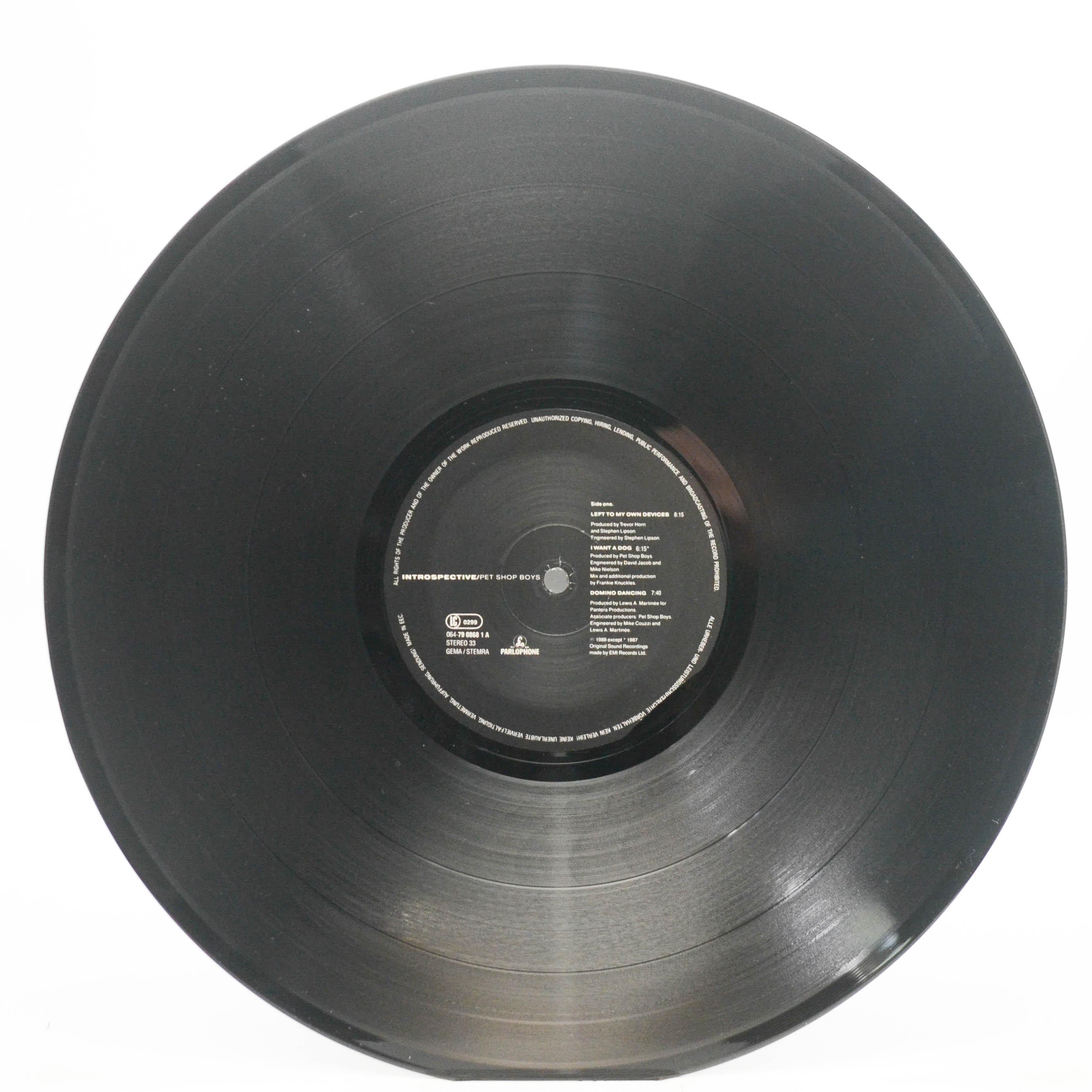 Pet Shop Boys — Introspective, 1988