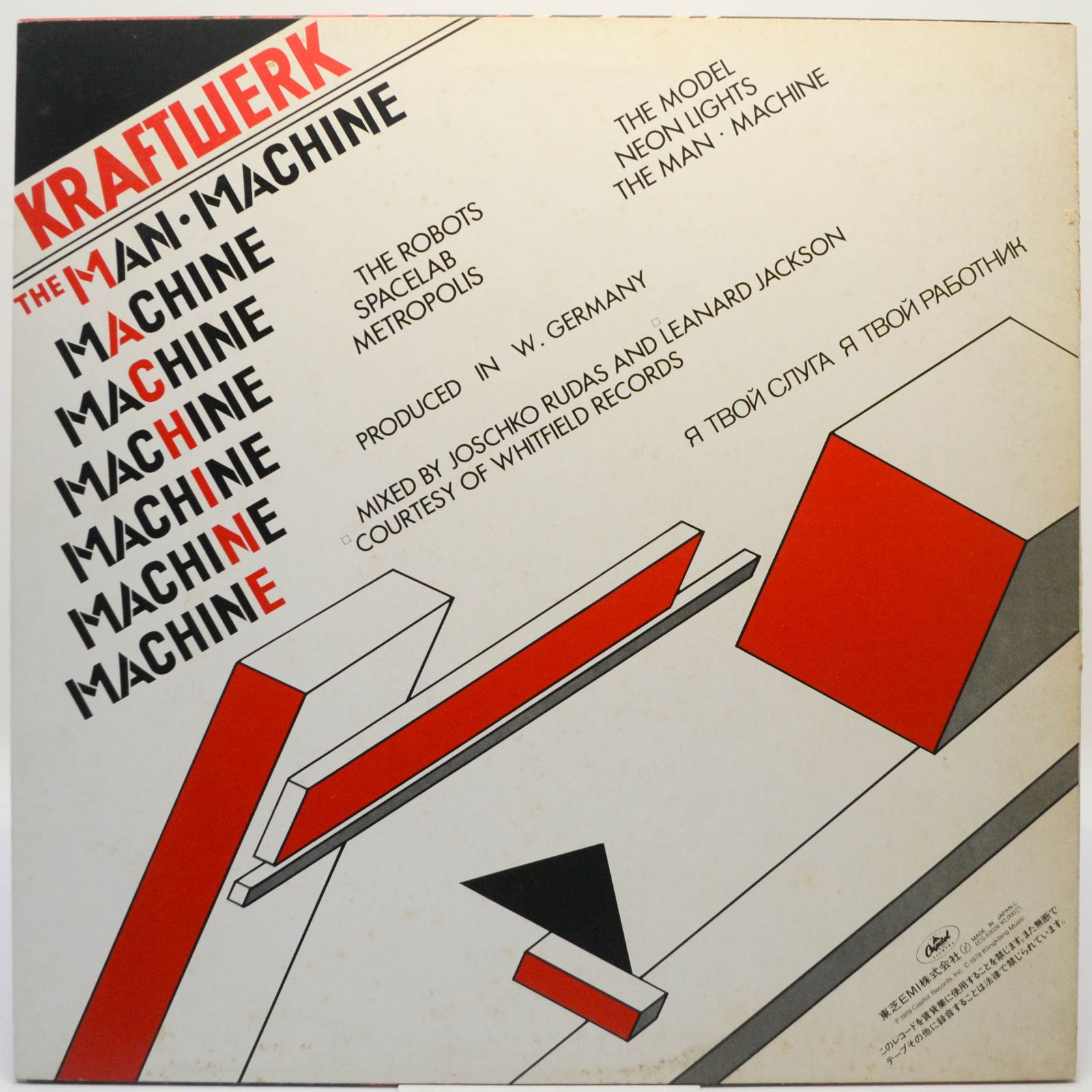 Kraftwerk — The Man Machine, 1978