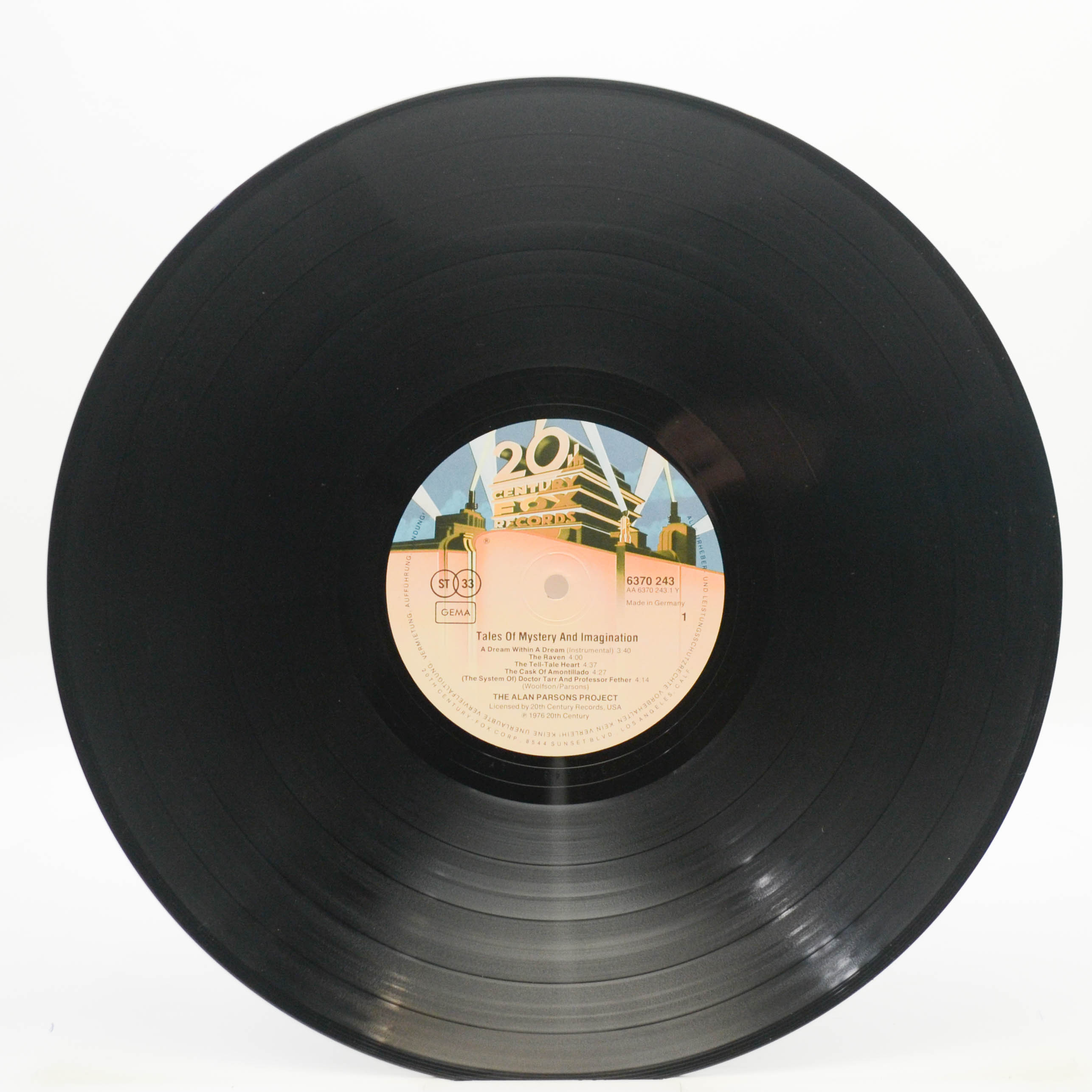 Alan Parsons Project — Tales Of Mystery And Imagination, 1976