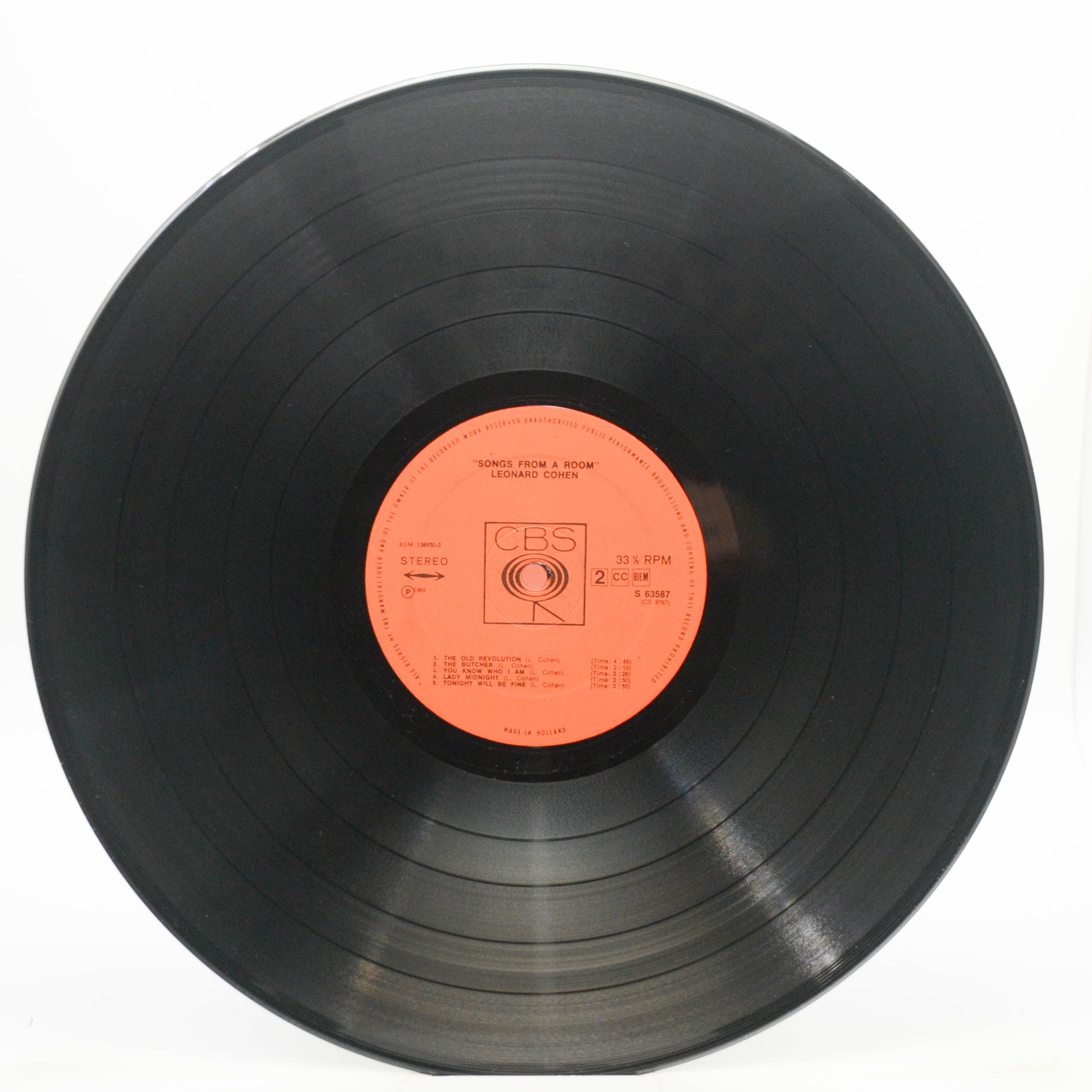 Leonard Cohen — Songs From A Room, 1969