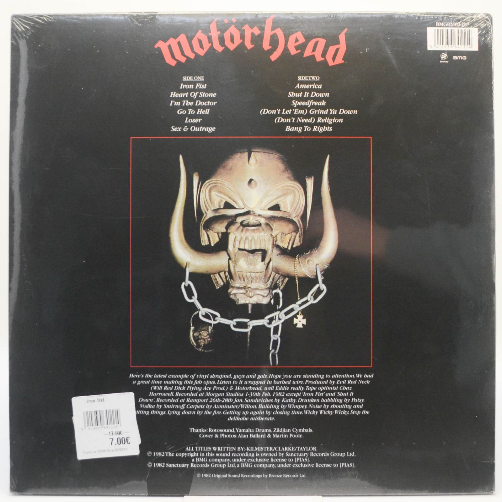 Motörhead — Iron Fist, 2015