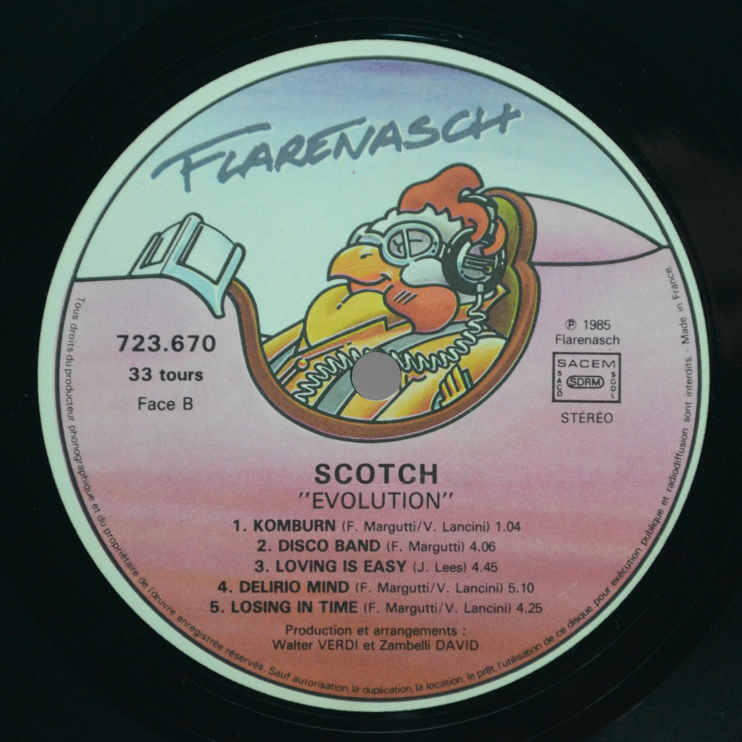 Scotch — Evolution, 1985