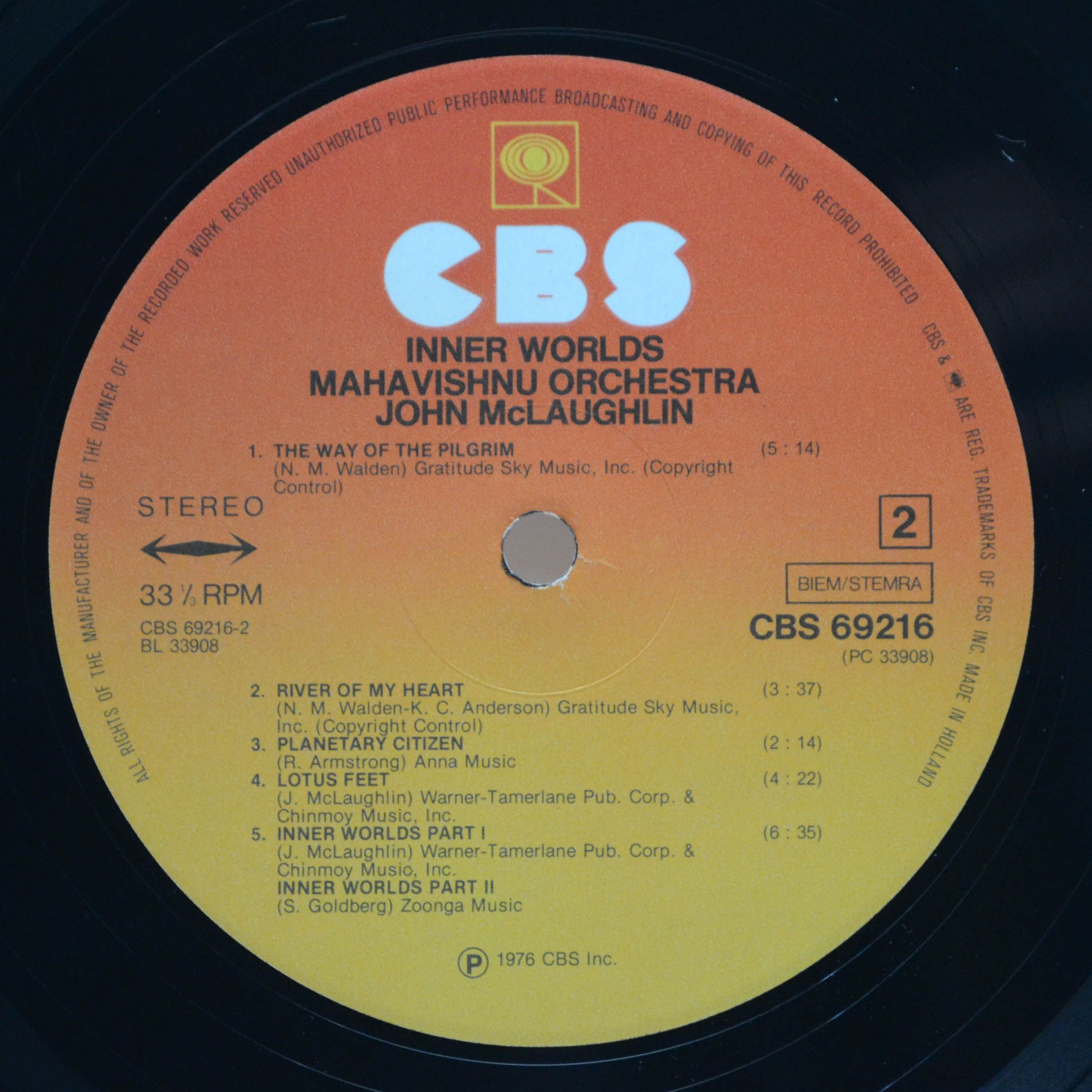 Mahavishnu Orchestra / John McLaughlin — Inner Worlds, 1976