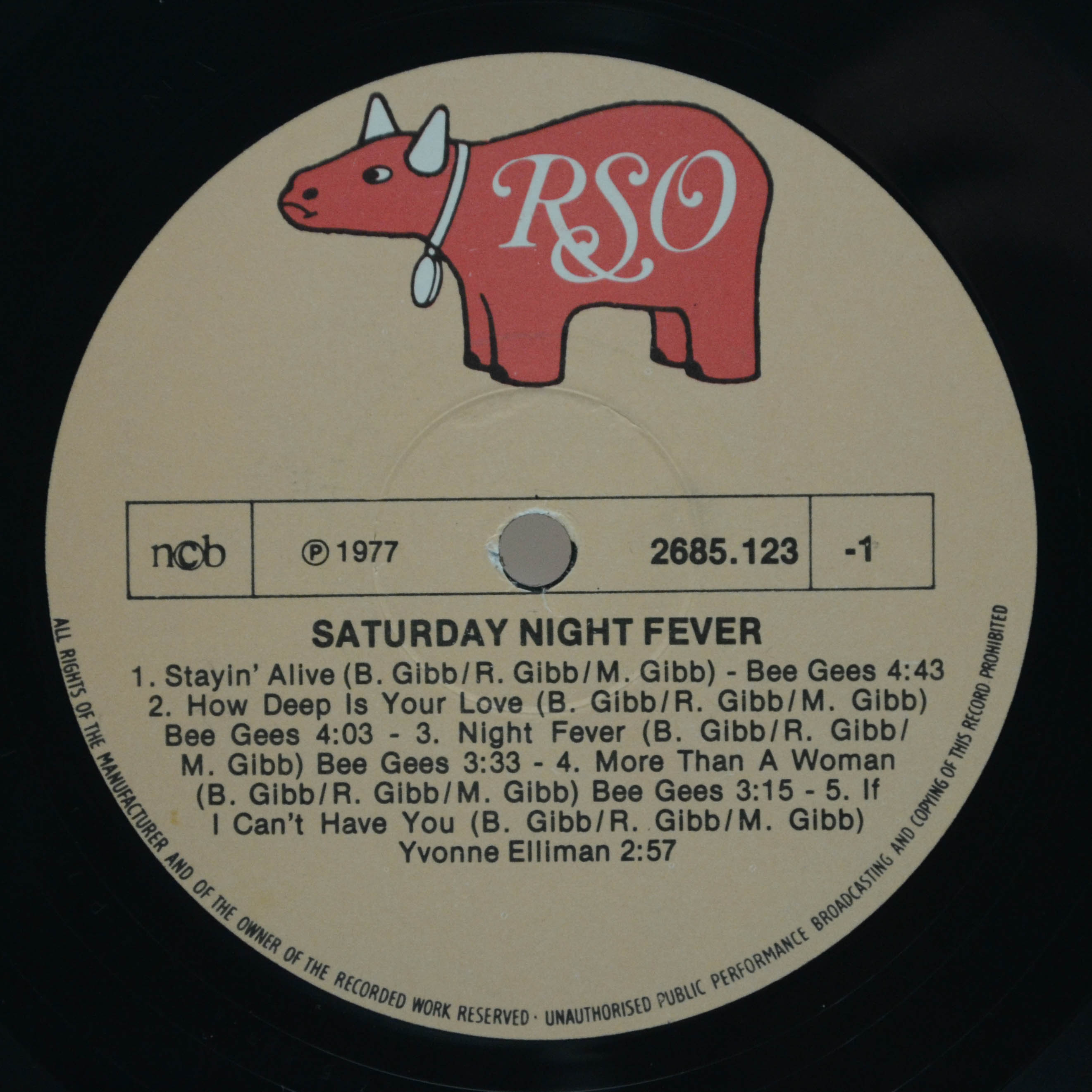 Various — Saturday Night Fever (The Original Movie Sound Track) (2LP), 1978