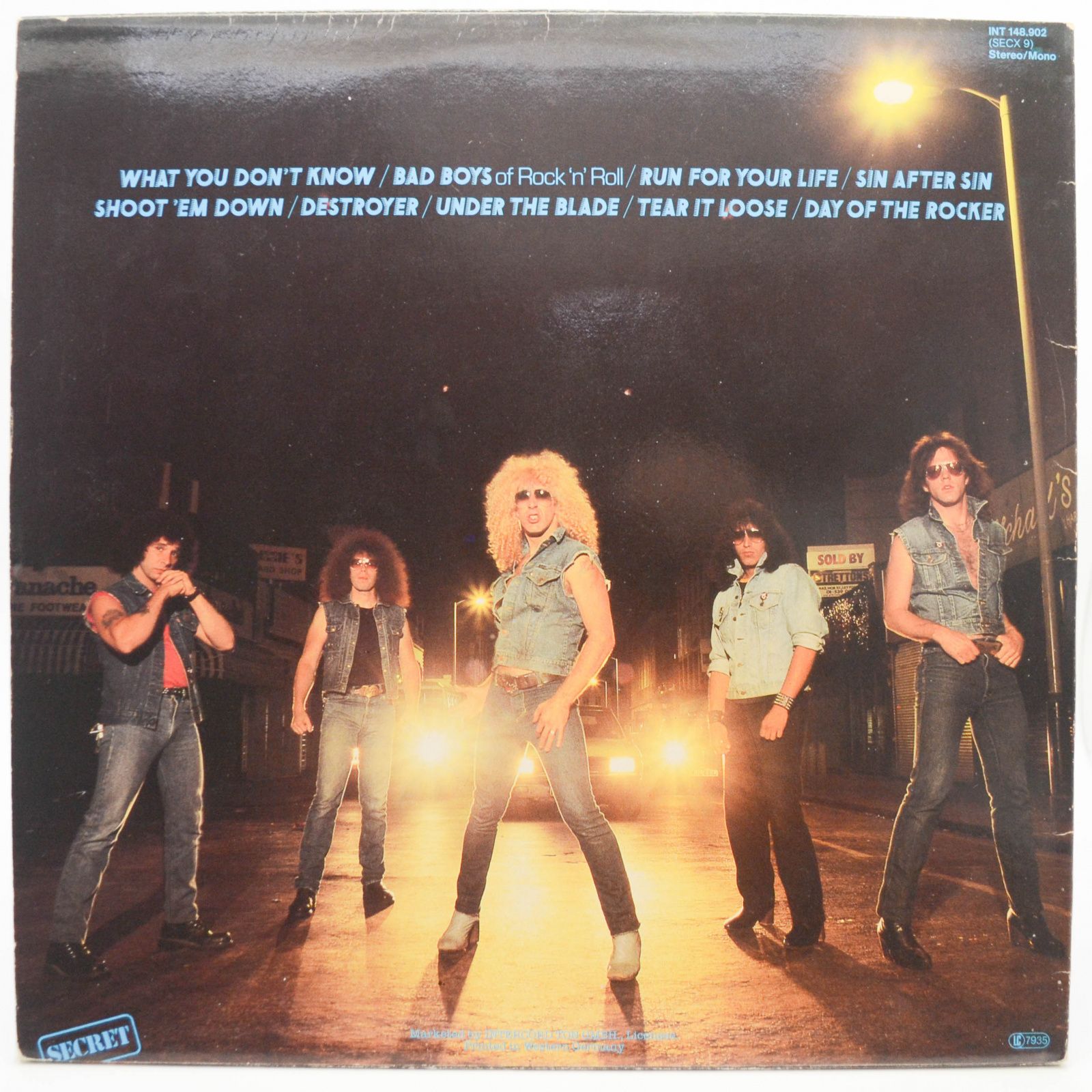 Twisted Sister — Under The Blade, 1982
