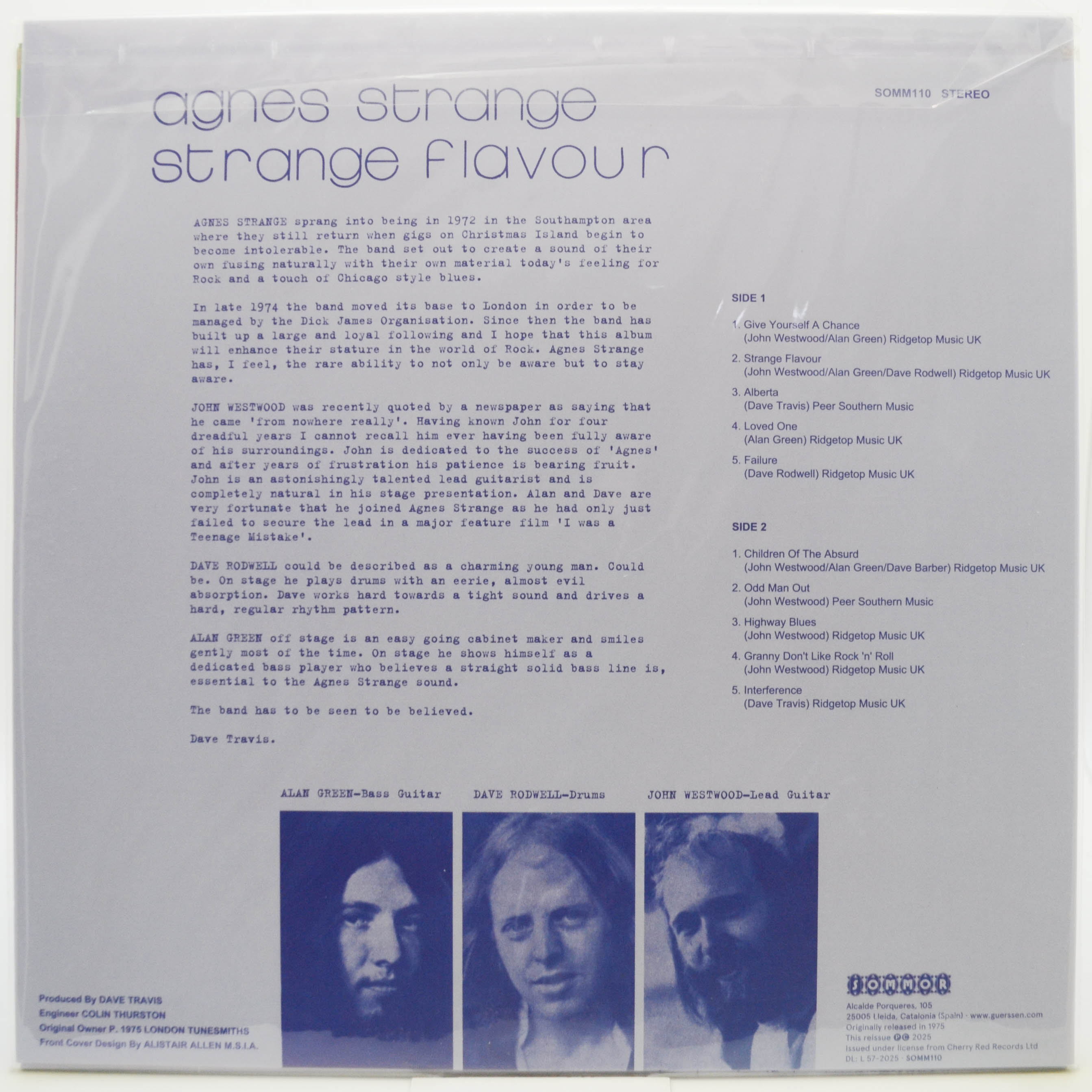 Agnes Strange — Strange Flavour, 1975