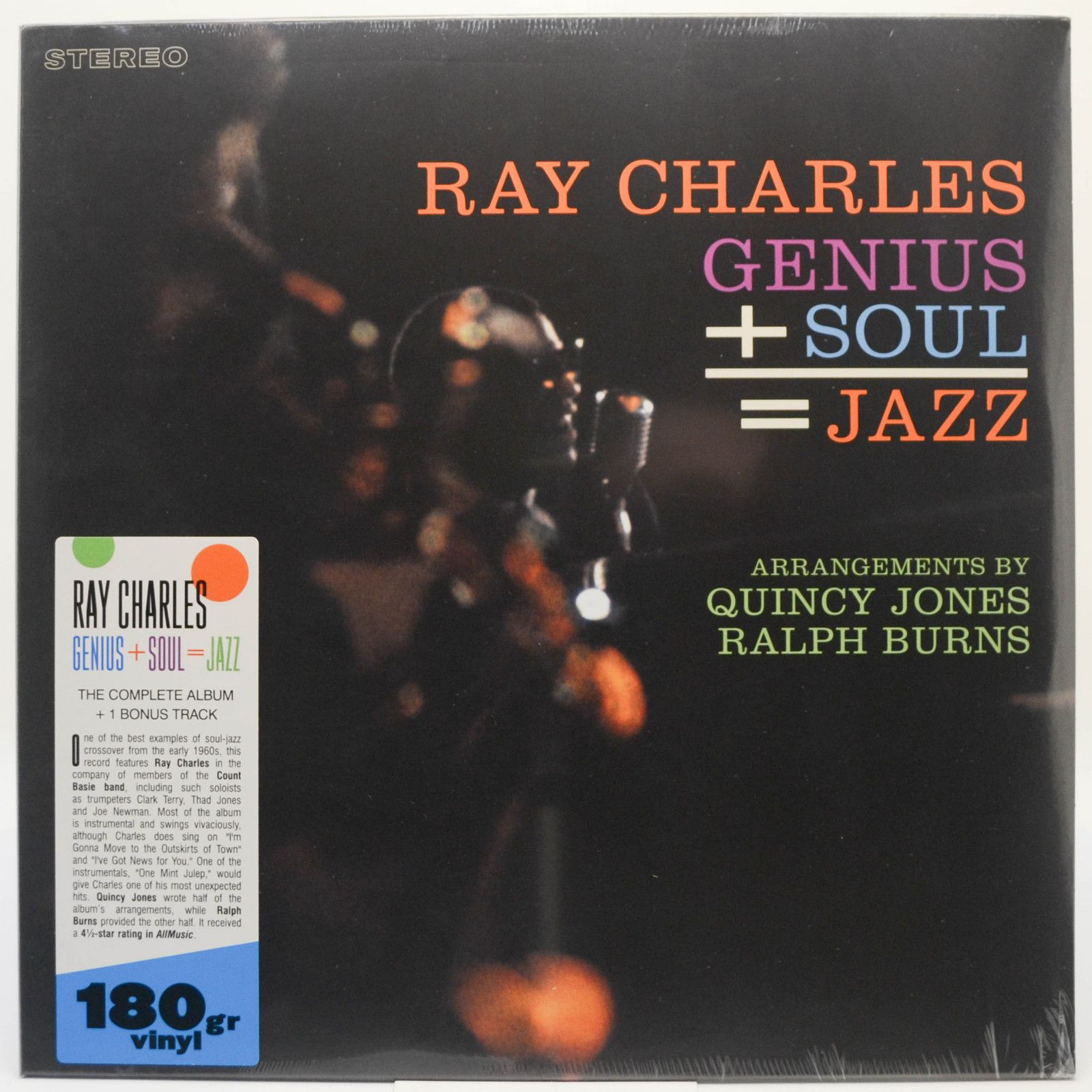 Ray Charles — Genius + Soul = Jazz, 1961