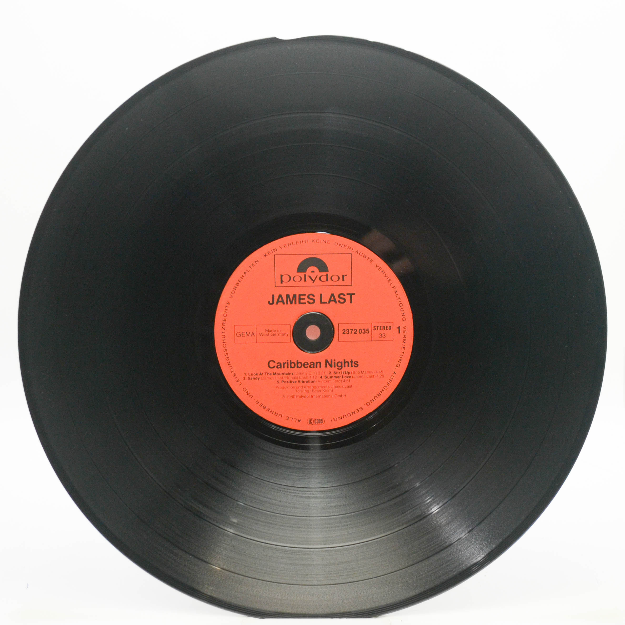 James Last — Caribbean Nights, 1980