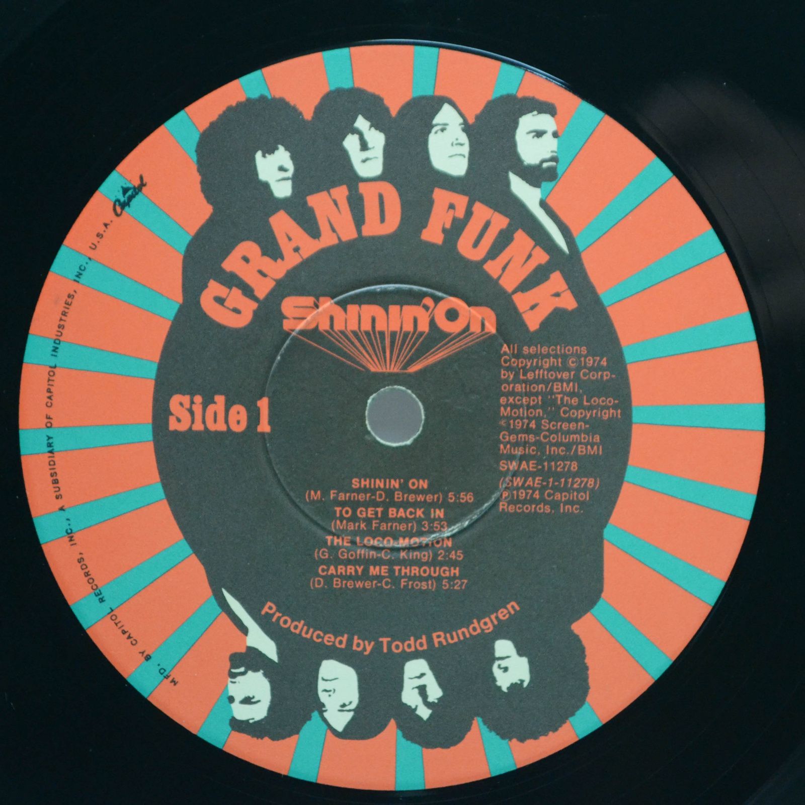 Grand Funk — Shinin' On (USA), 1974