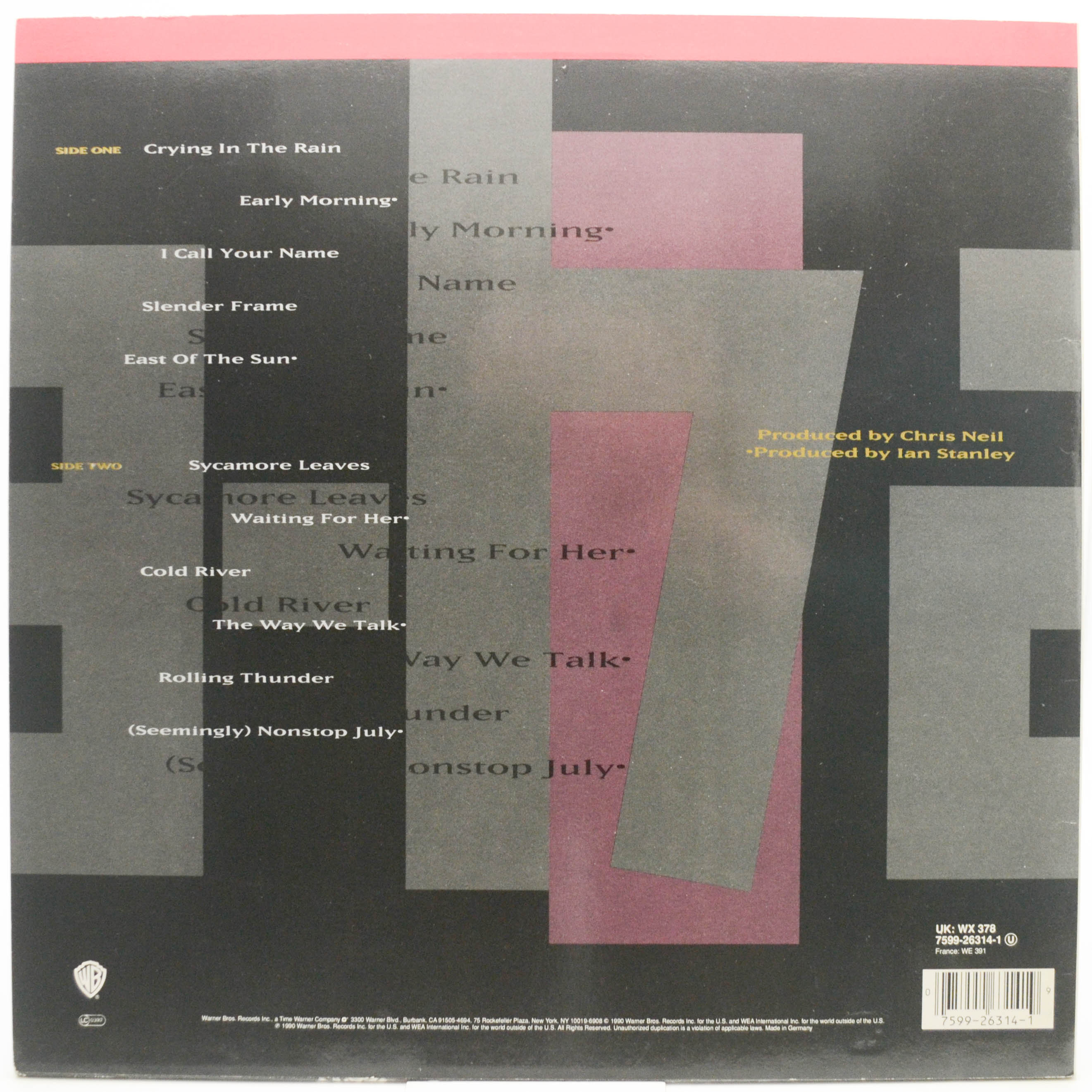 a-ha — East Of The Sun, West Of The Moon, 1990