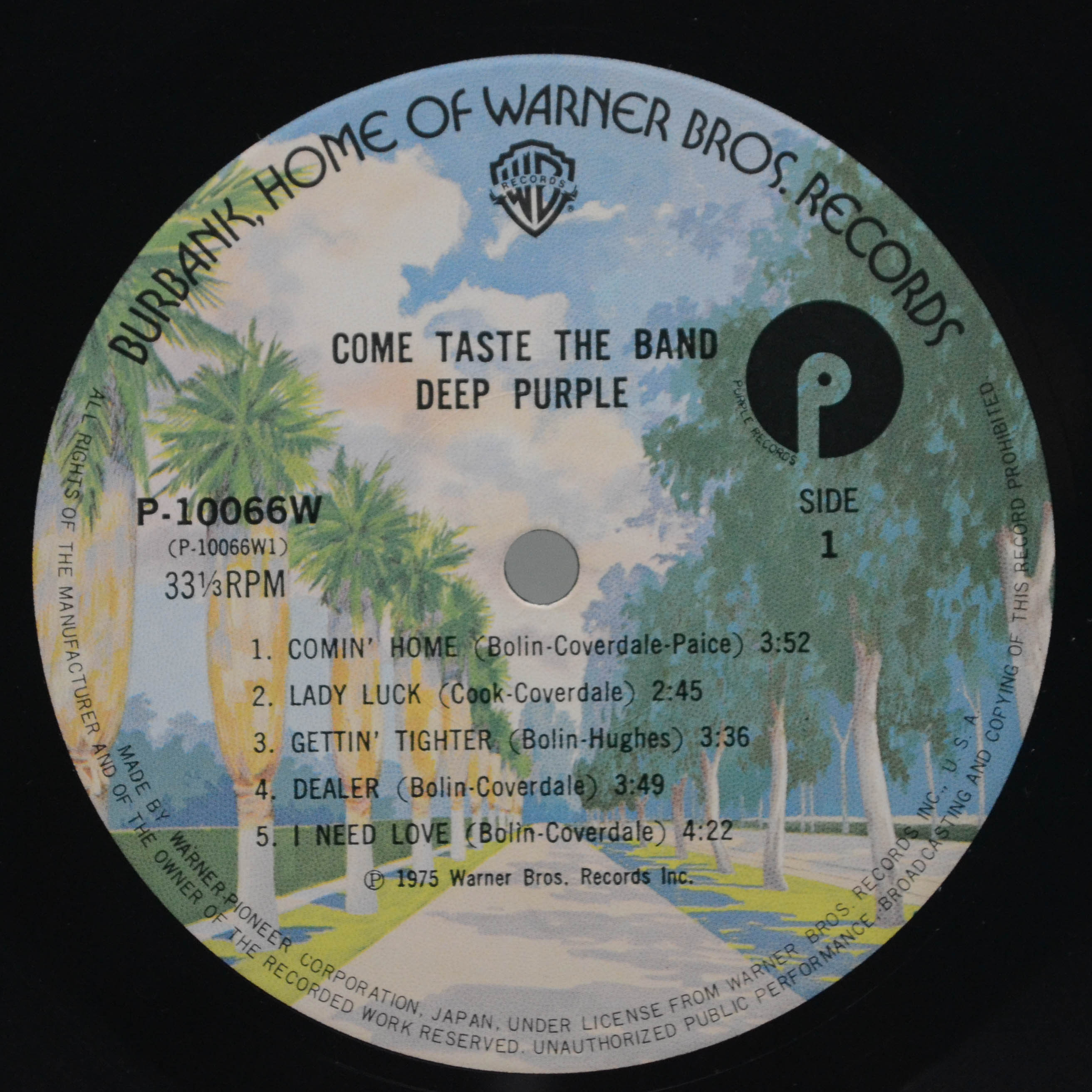 Deep Purple — Come Taste The Band, 1975