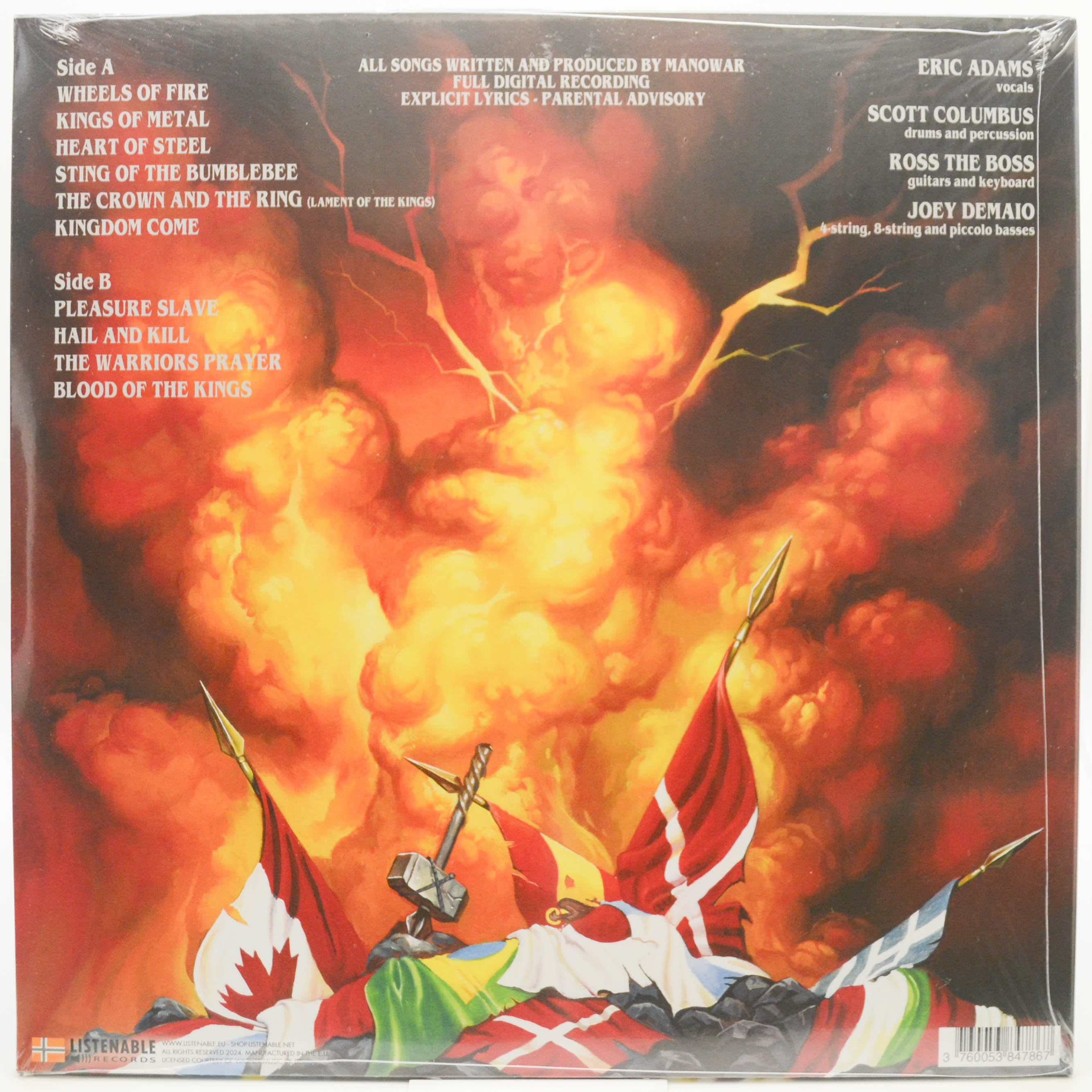 Manowar — Kings Of Metal, 1988